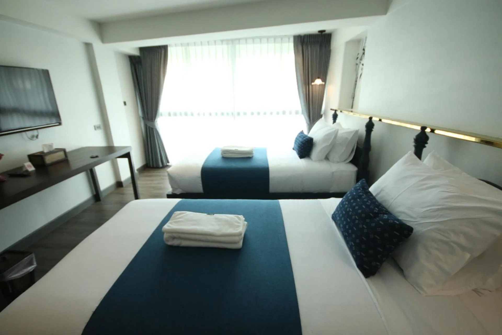 Bed in Saran Boutique Hotel Thapae