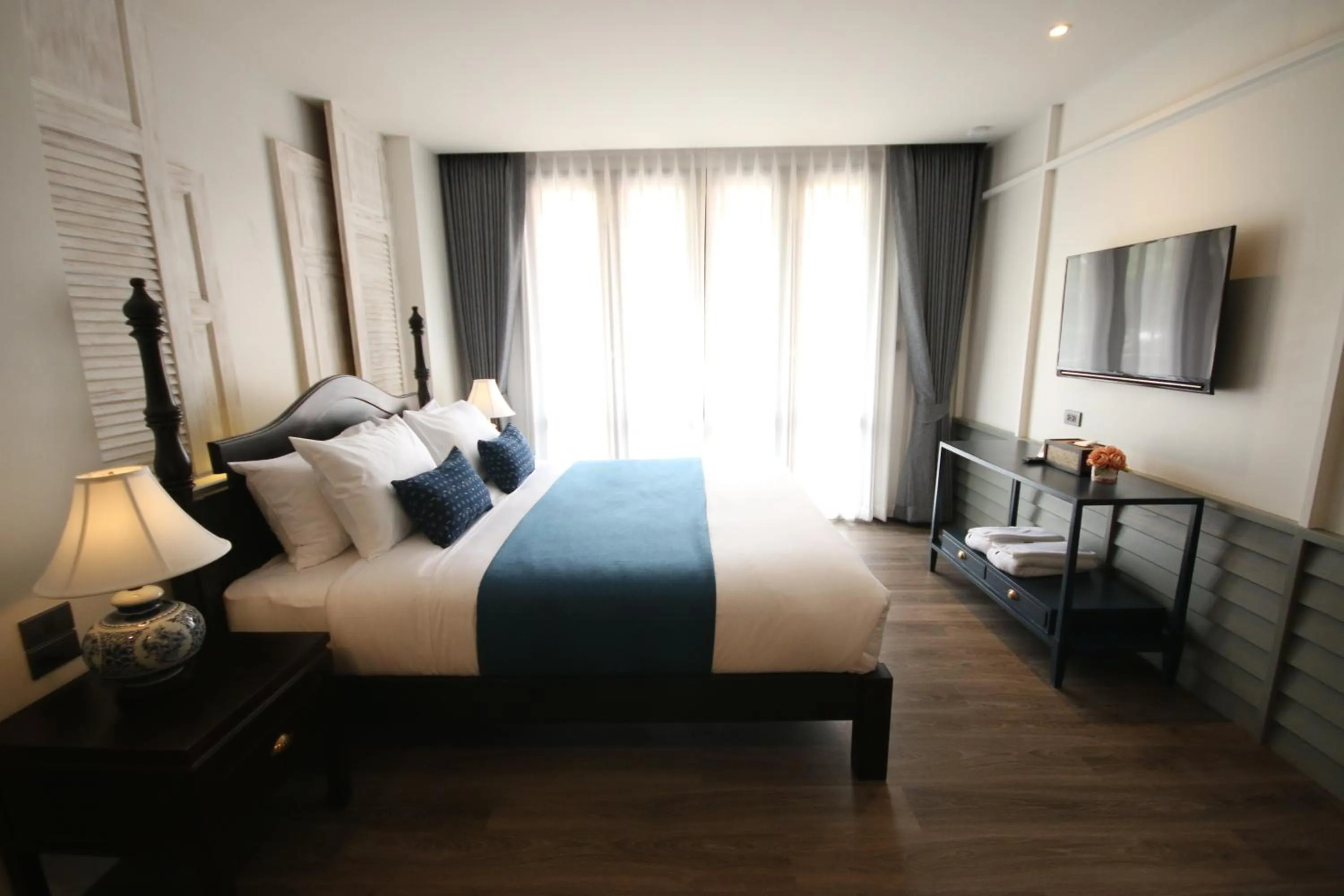 Bed in Saran Boutique Hotel Thapae