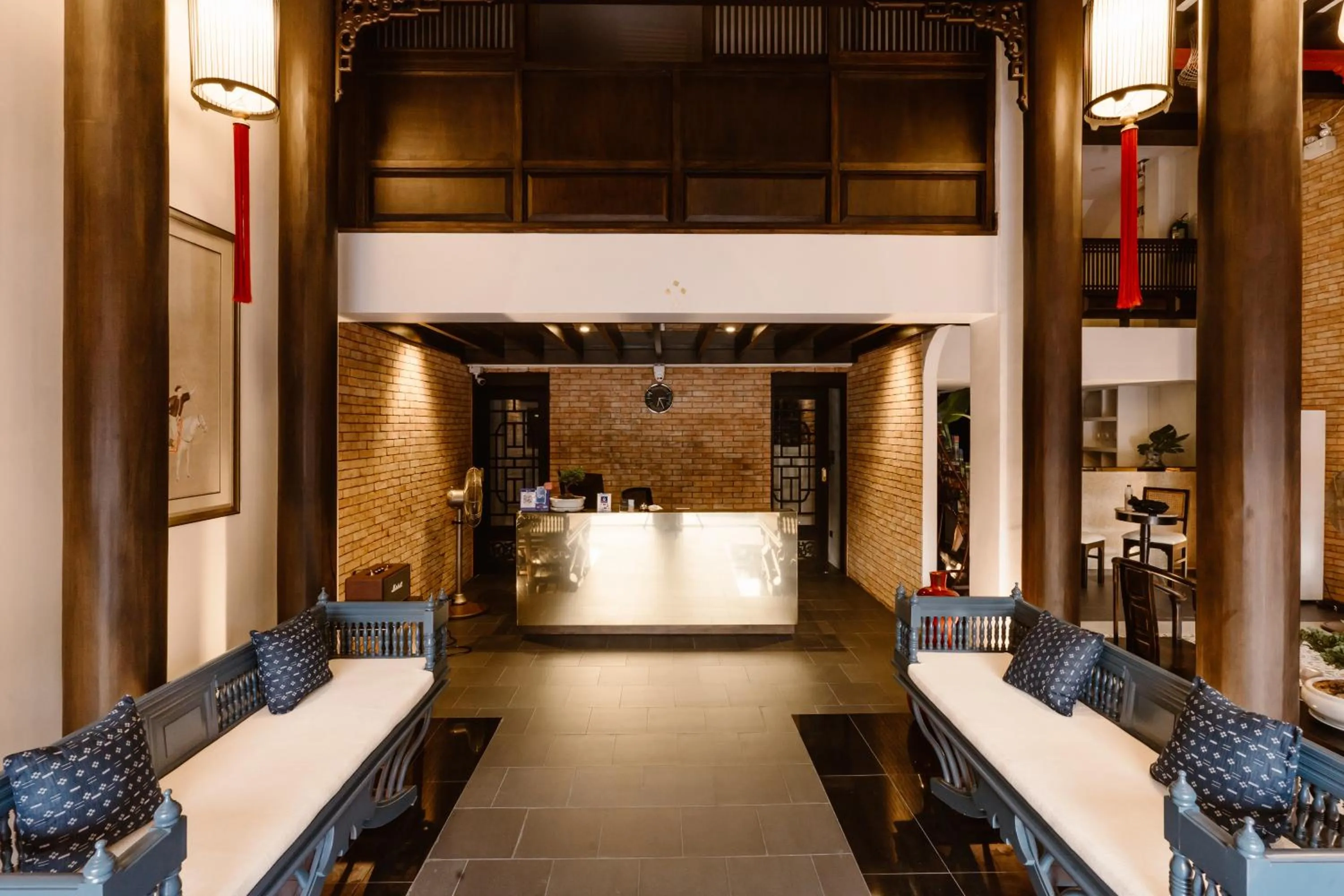 Lobby or reception in Saran Boutique Hotel Thapae