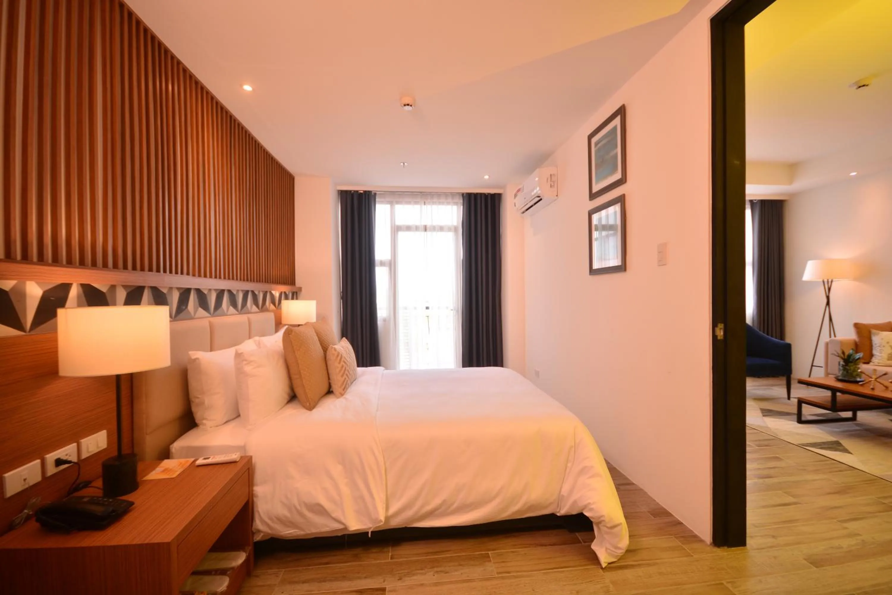 Bed in Crown Hotel at Harbour Springs Palawan Managed by Enderun Hotels