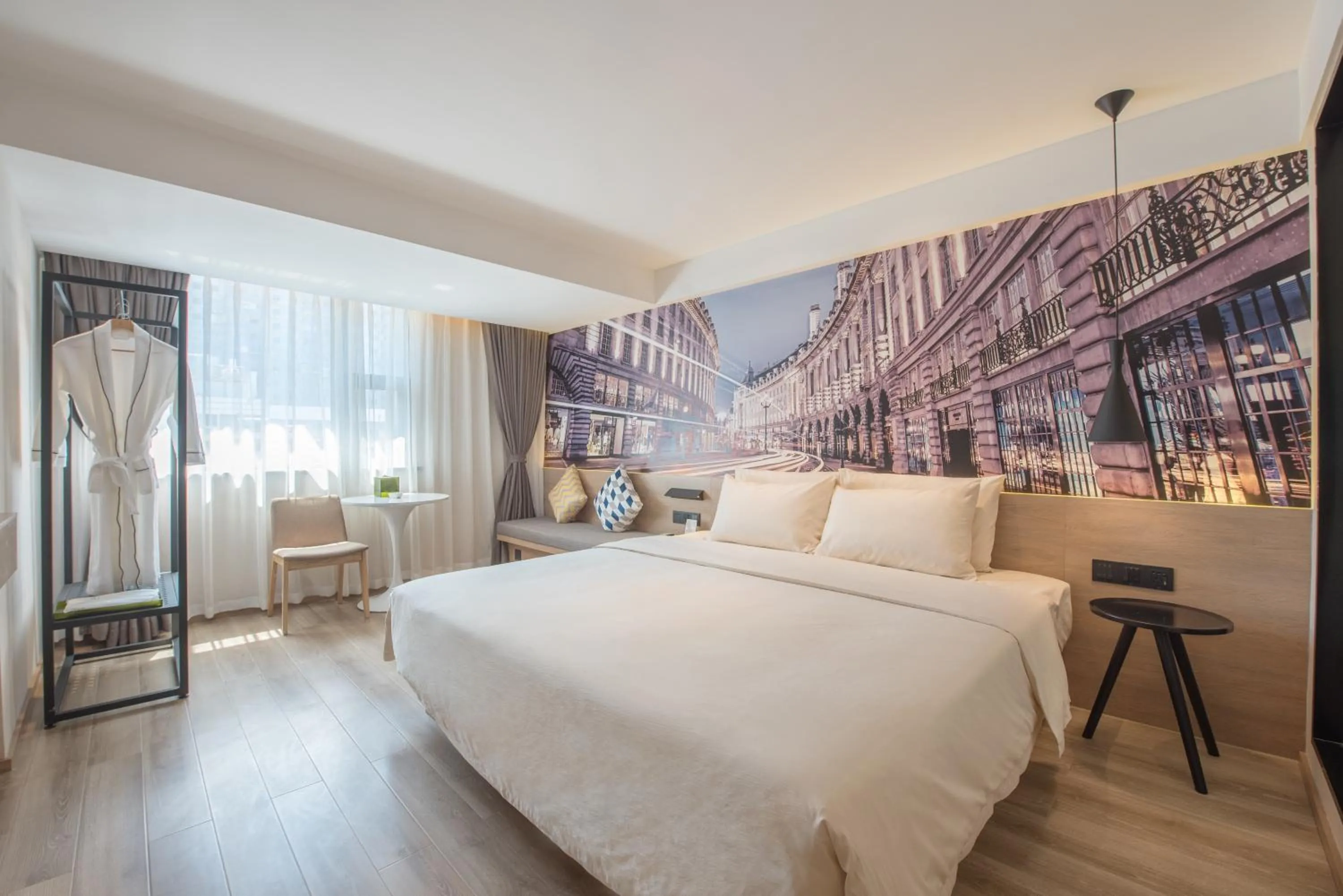 Bed in Atour Light Xiamen Railway Station