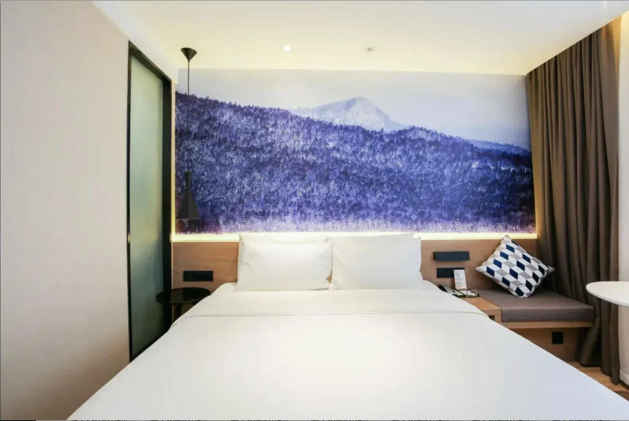 Bed in Atour Light Xiamen Railway Station