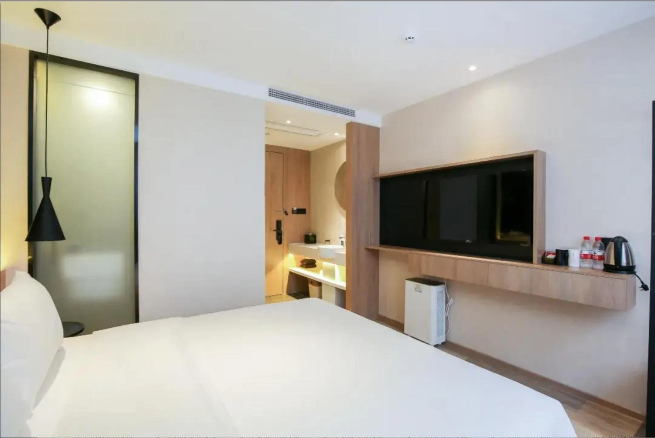 Bed in Atour Light Xiamen Railway Station