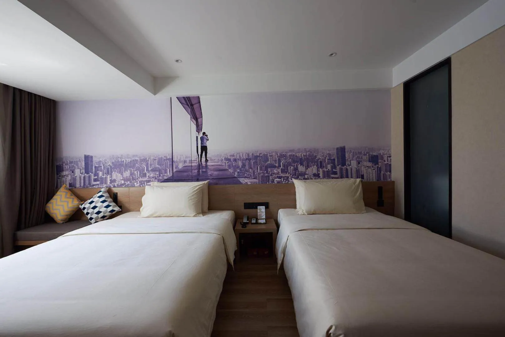 Bed in Atour Light Xiamen Railway Station