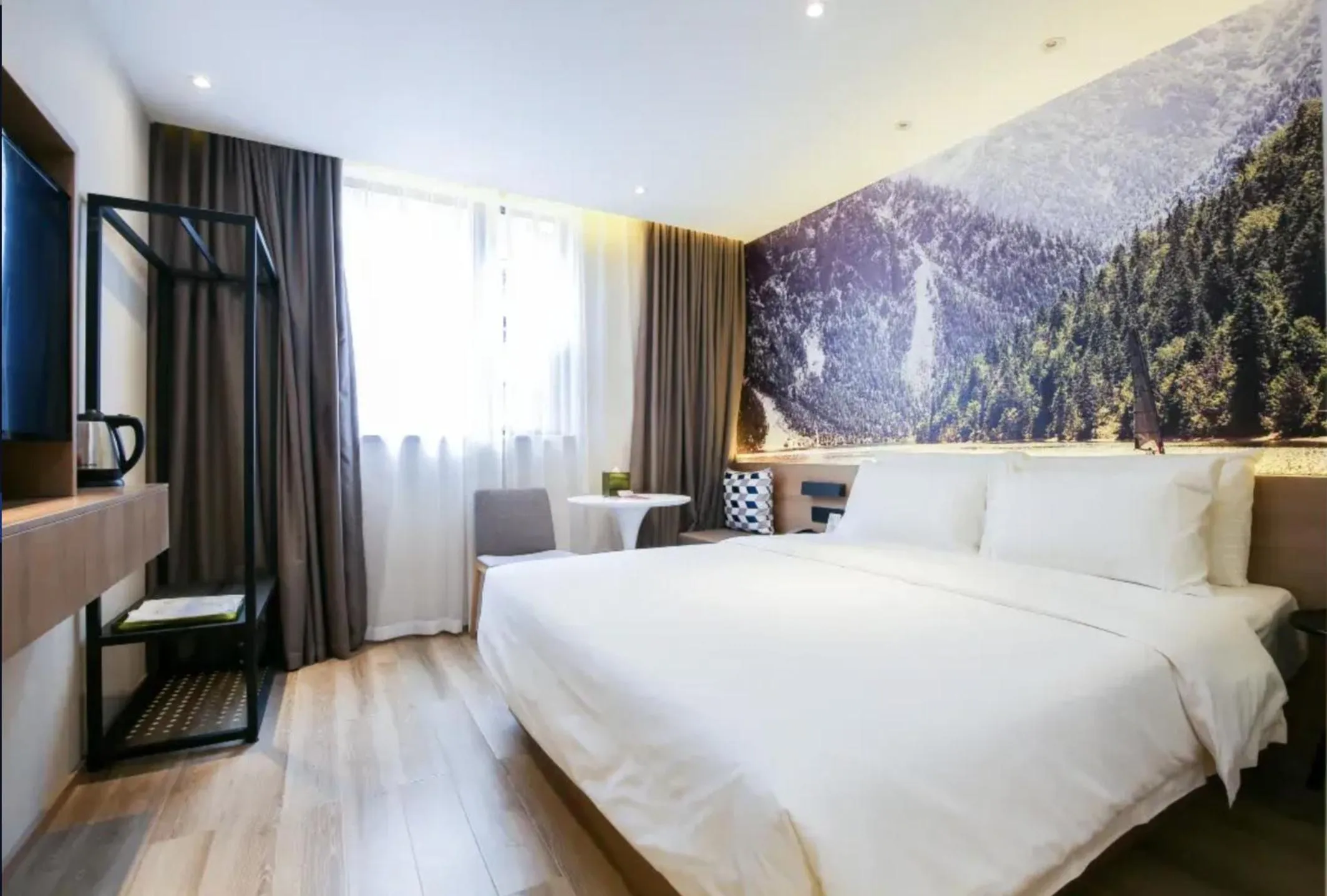 Bed in Atour Light Xiamen Railway Station