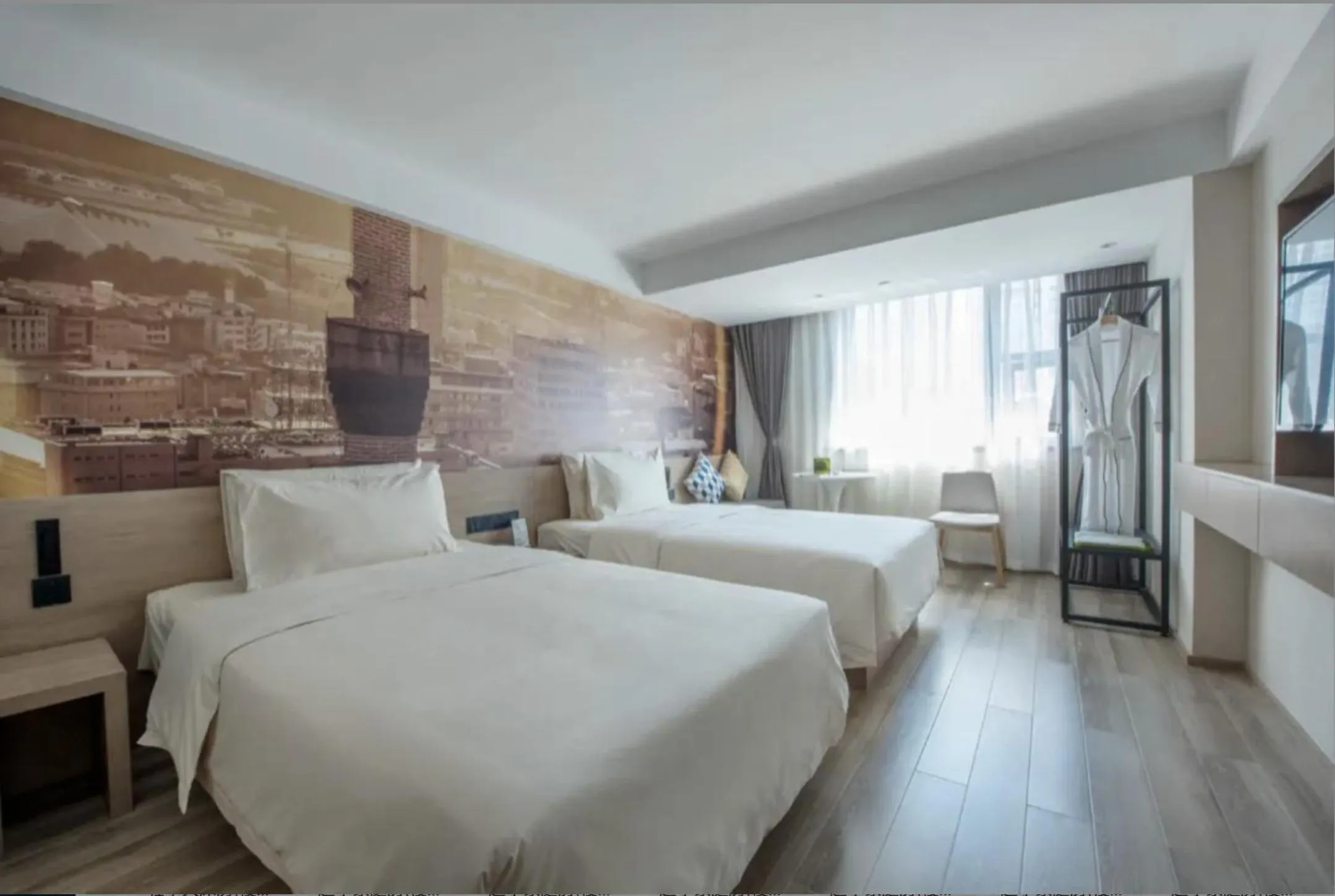 Bed in Atour Light Xiamen Railway Station