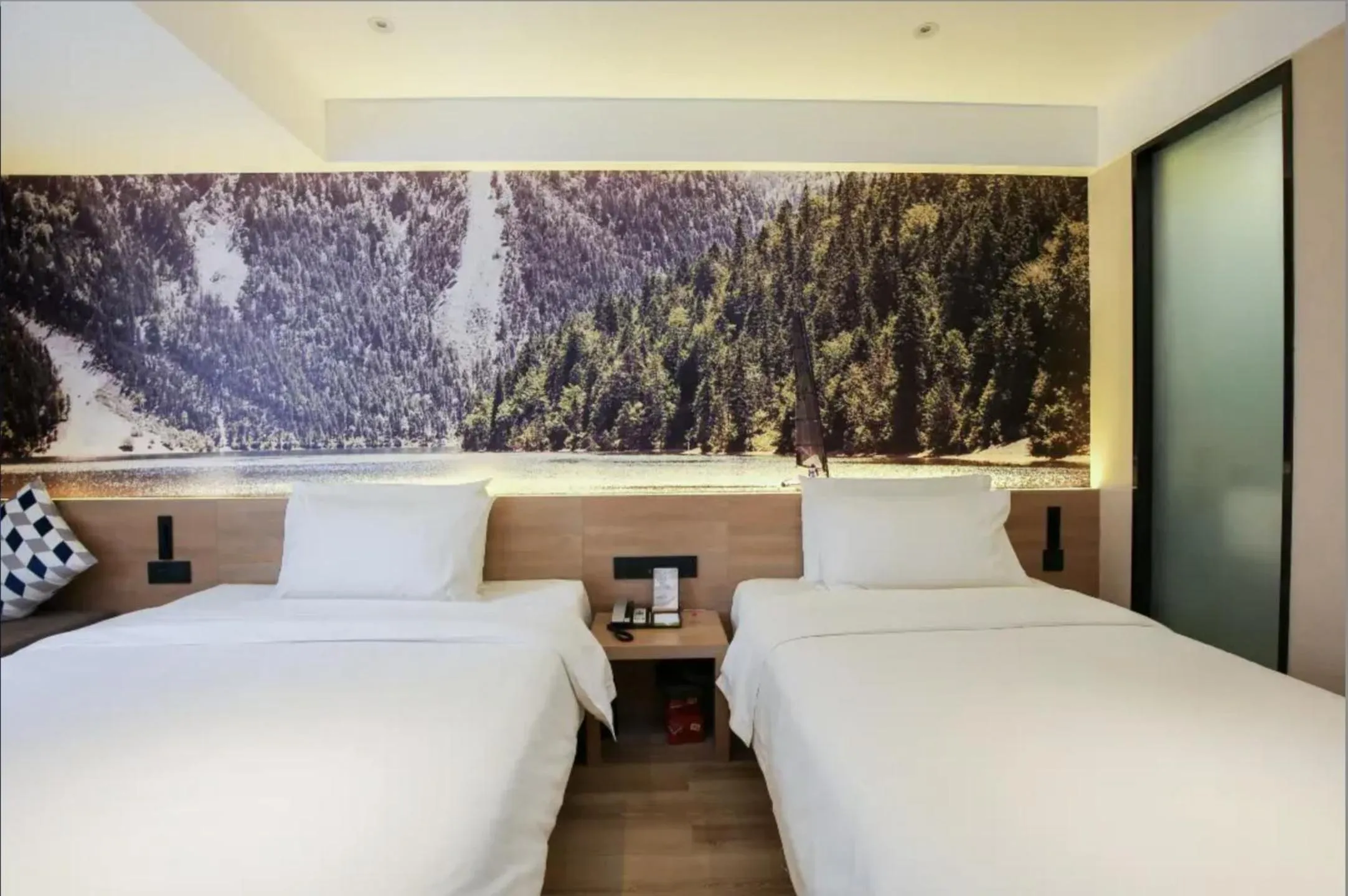 Bed in Atour Light Xiamen Railway Station