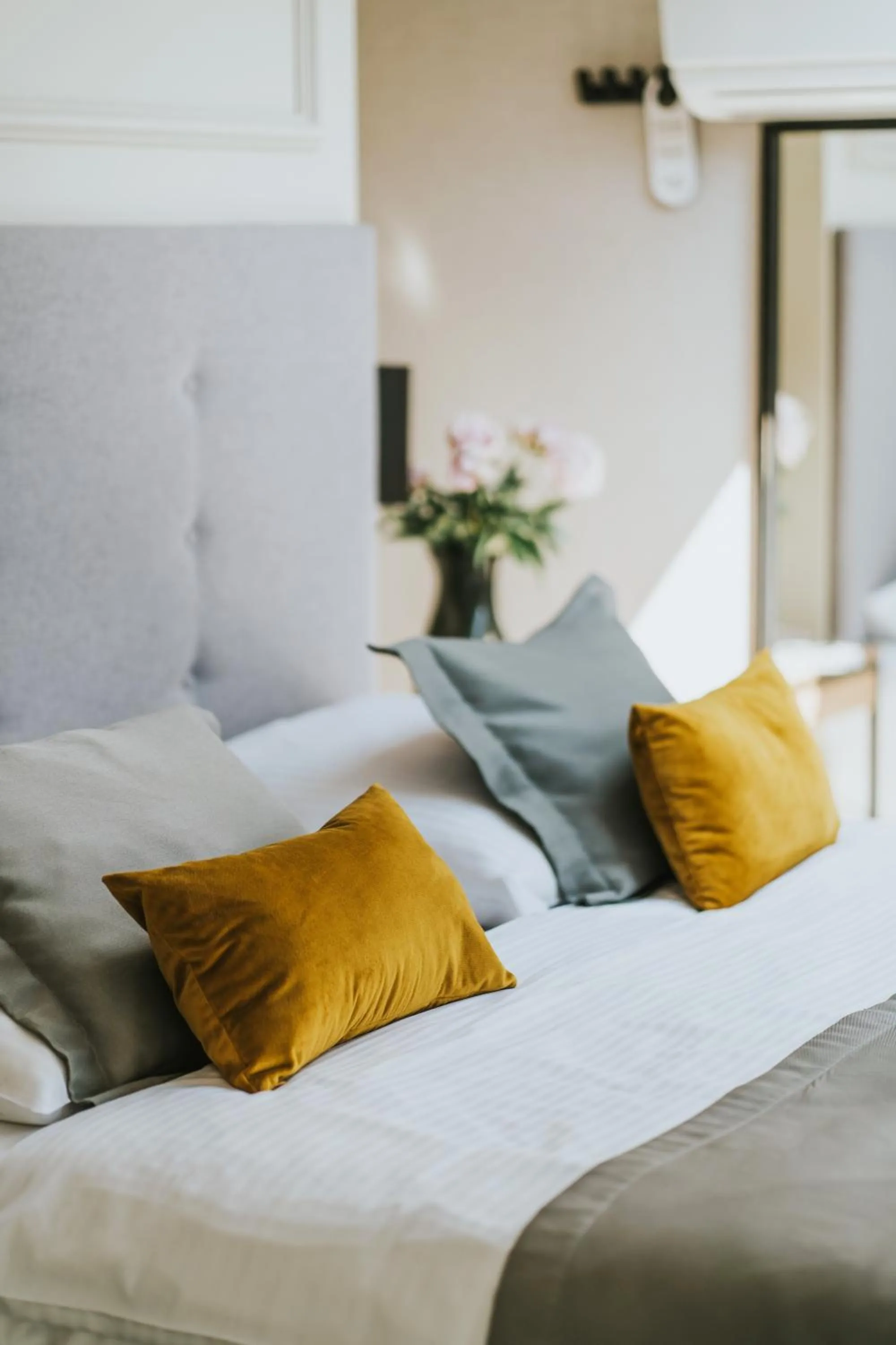 Bed in Hotel Wawel Queen