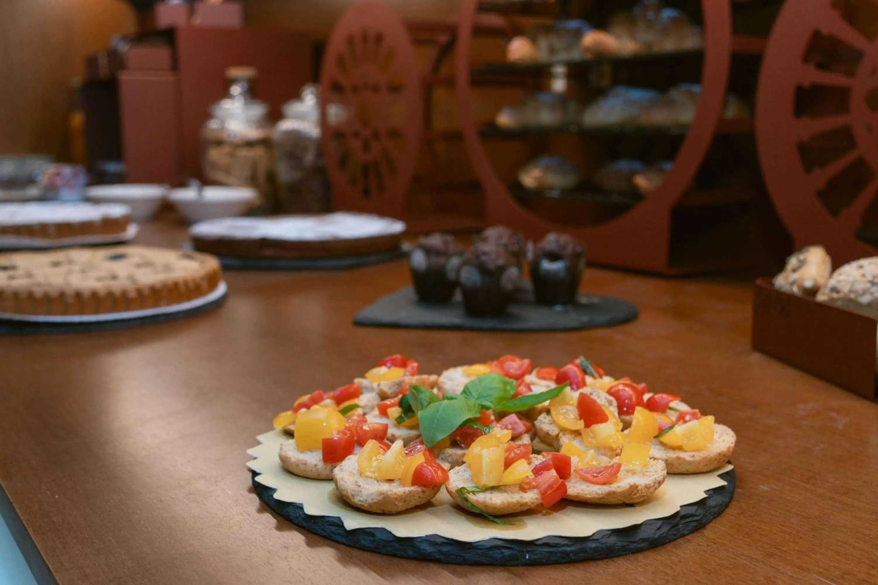 Buffet breakfast in Dama Bianca Boutique Hotel Ostuni