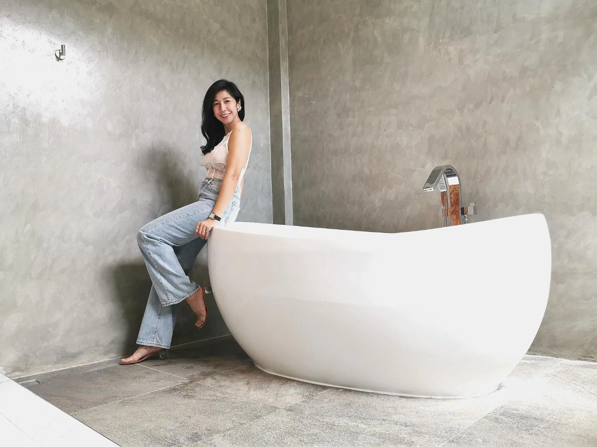 Bathroom in Chill D Resort Buriram