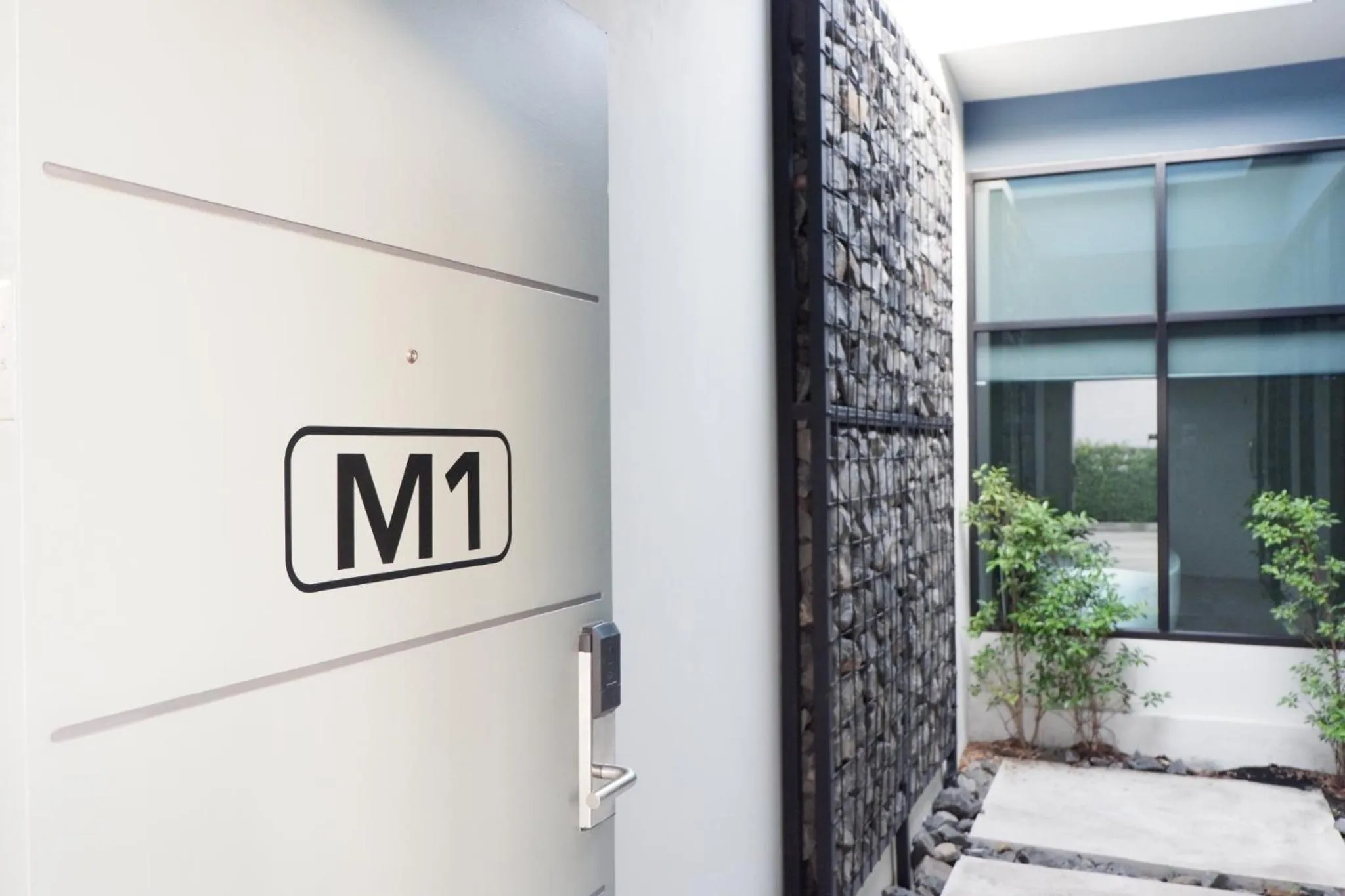 Patio in Chill D Resort Buriram