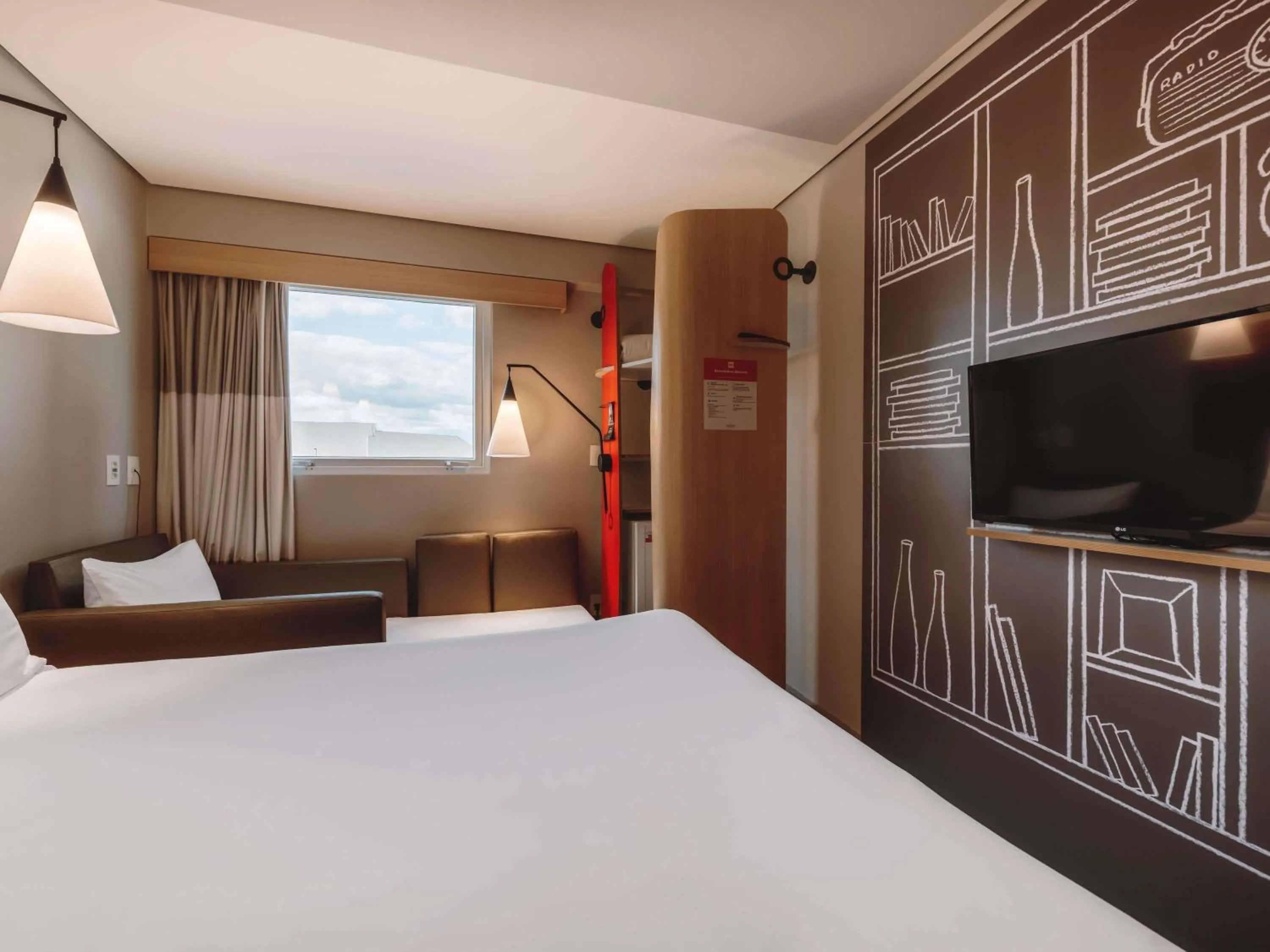 Bedroom, Bed in ibis Juazeiro do Norte