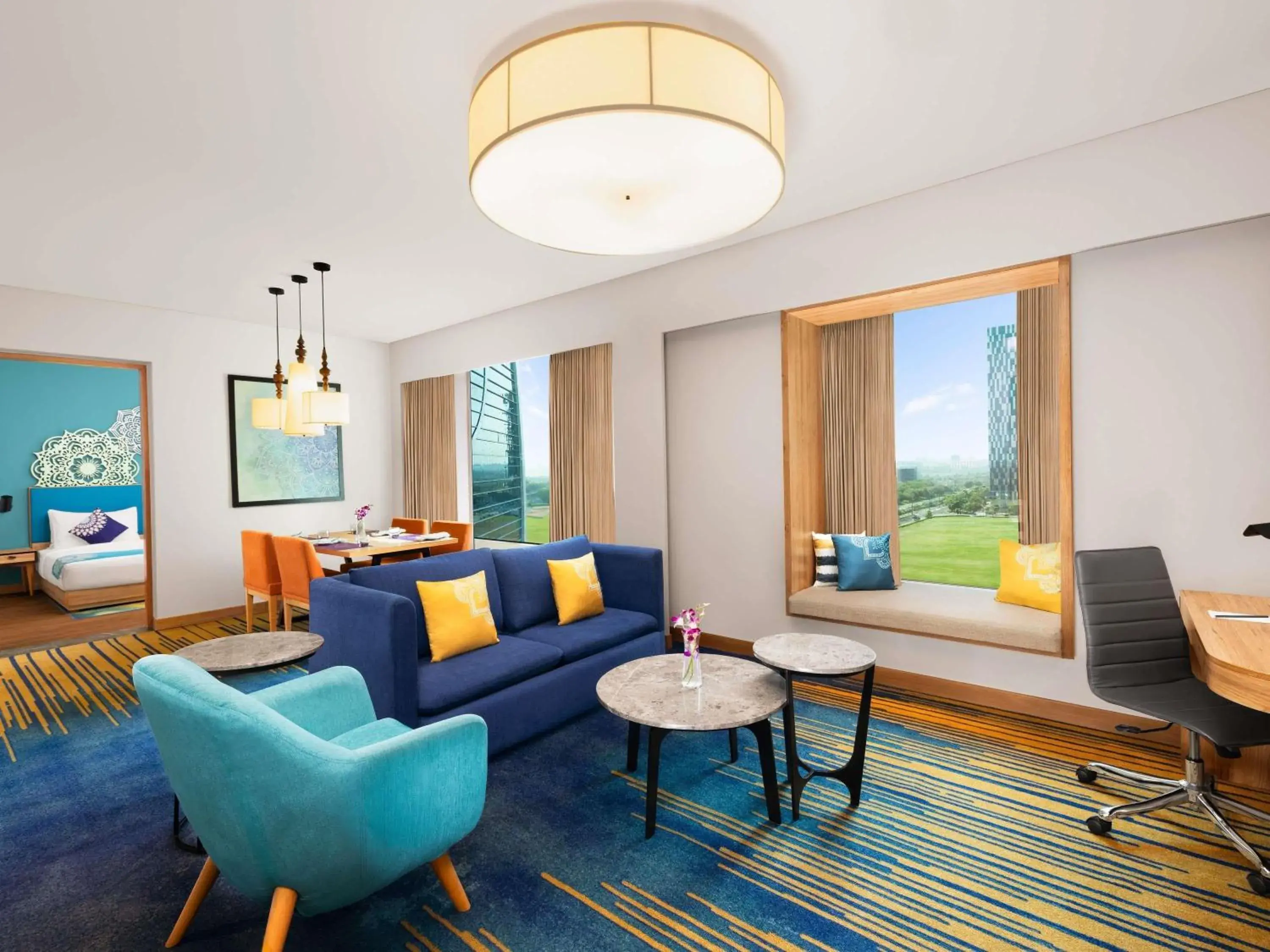 Executive Suite - 15% discount on food & soft beverages and spa in Grand Mercure Ahmedabad GIFT City - An Accor Hotels Brand Executive Suite - 15% discount on food & soft beverages and spa in Grand Mercure Ahmedabad GIFT City - An Accor Hotels Brand