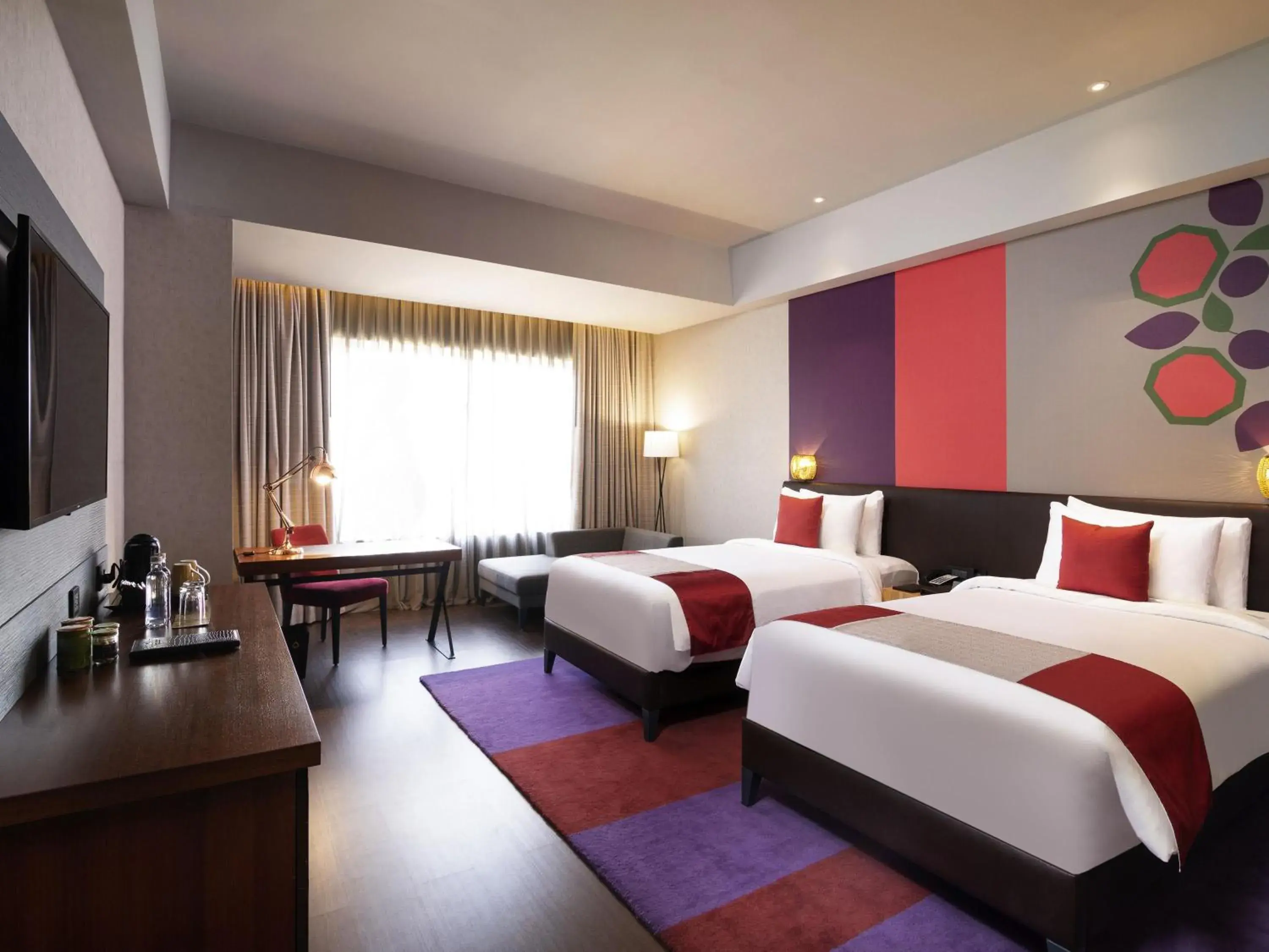 Deluxe Twin Room in Grand Mercure Bengaluru at Gopalan Mall - An Accor Brand Deluxe Twin Room in Grand Mercure Bengaluru at Gopalan Mall - An Accor Brand