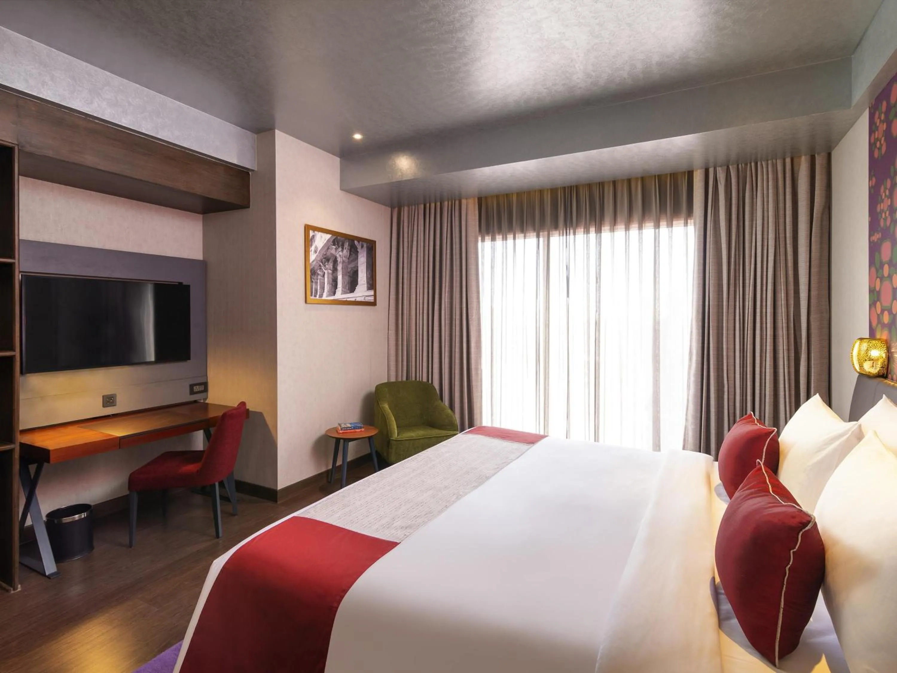 Bedroom, Bed in Grand Mercure Bengaluru at Gopalan Mall - An Accor Brand