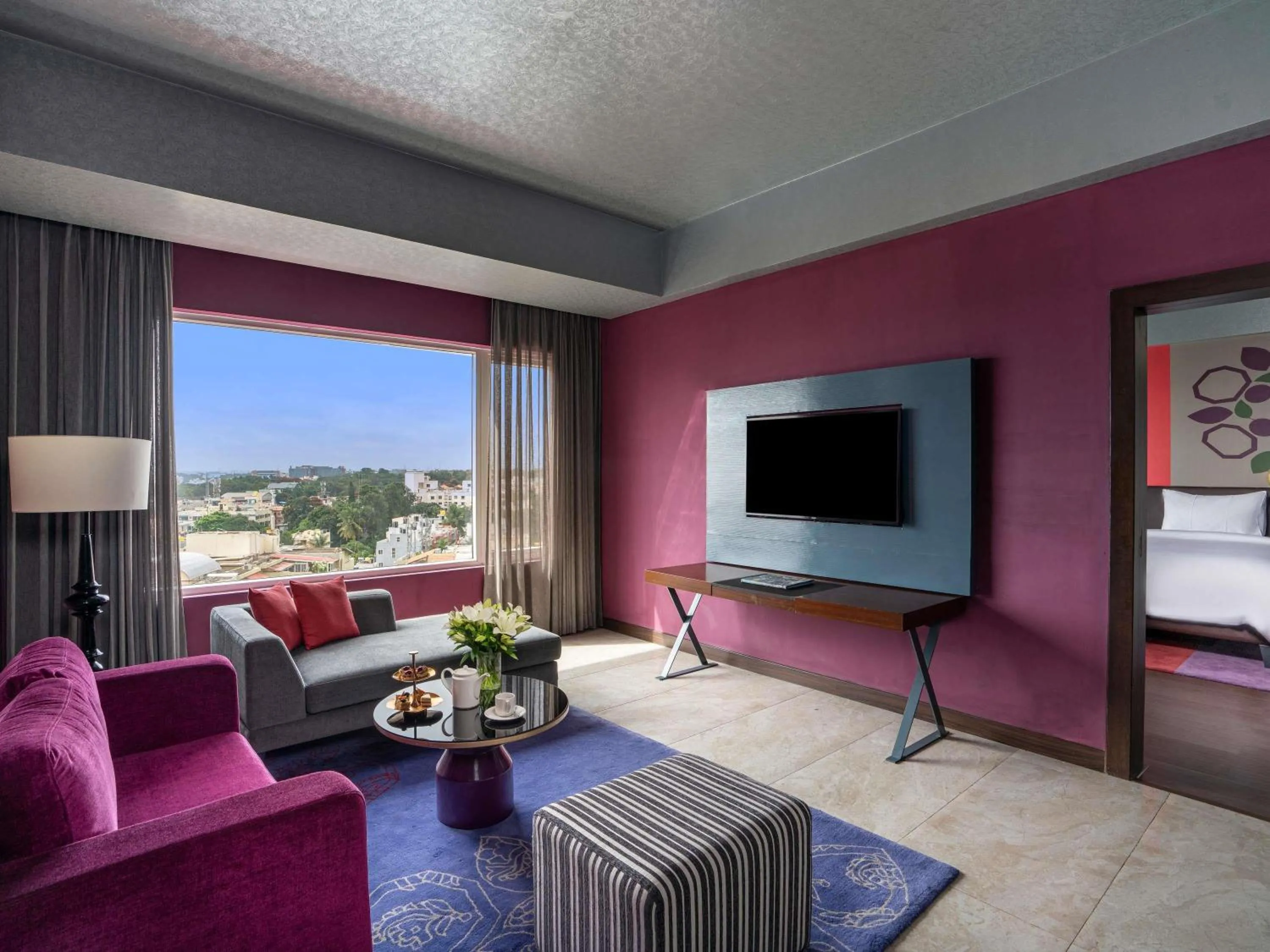 Bedroom in Grand Mercure Bengaluru at Gopalan Mall - An Accor Brand