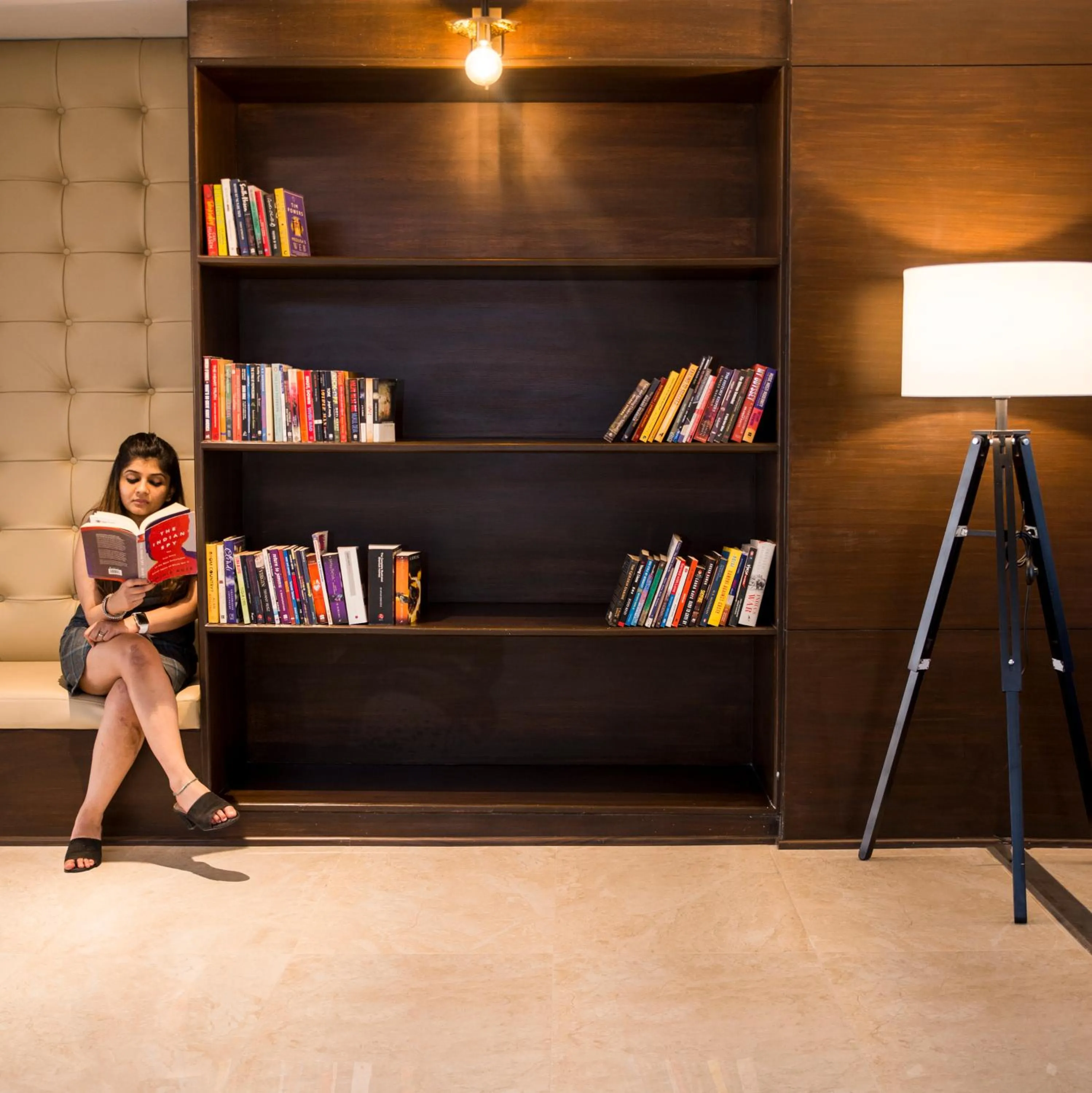 Library in Grand Mercure Bengaluru at Gopalan Mall - An Accor Brand