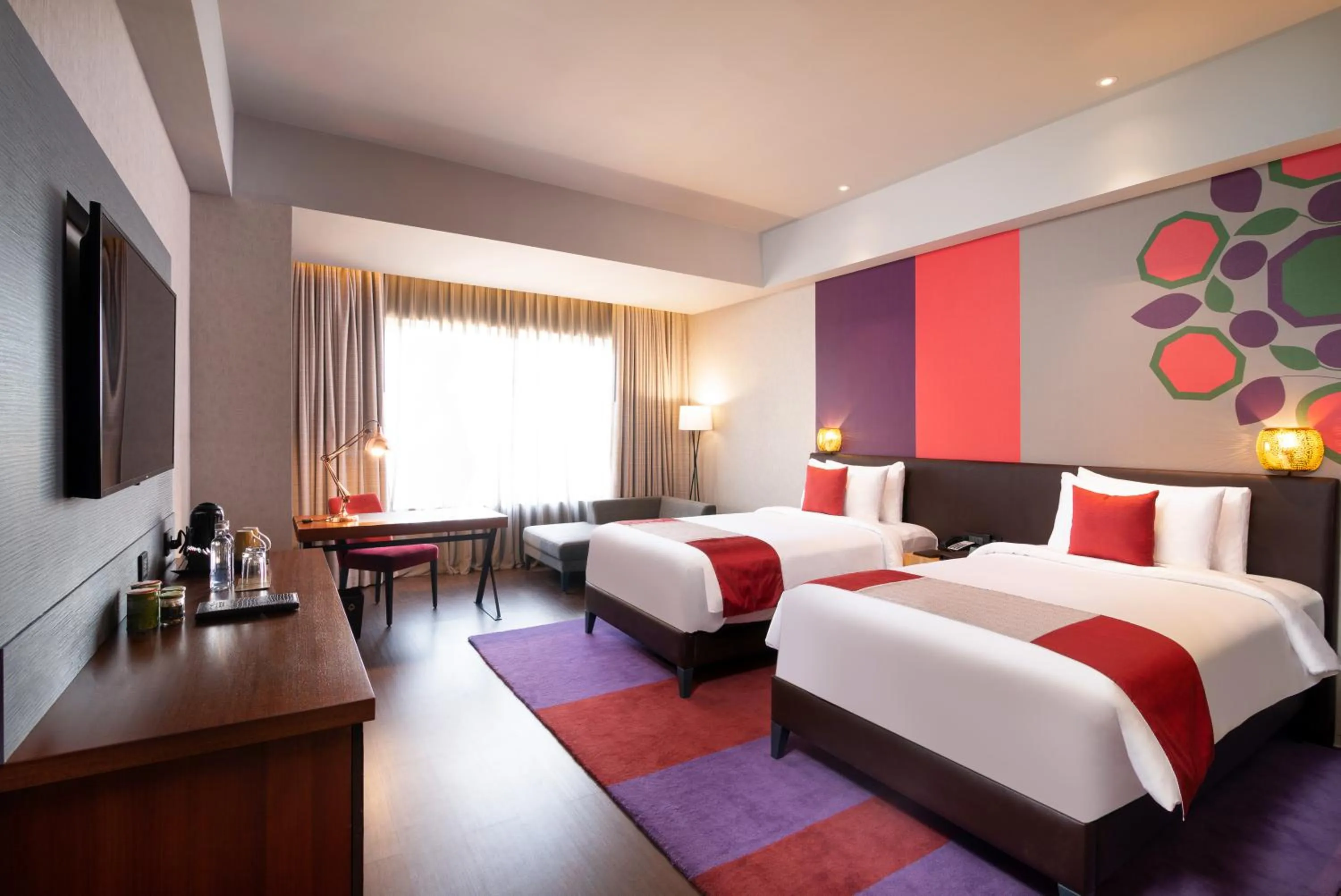 Photo of the whole room, Bed in Grand Mercure Bengaluru at Gopalan Mall - An Accor Brand