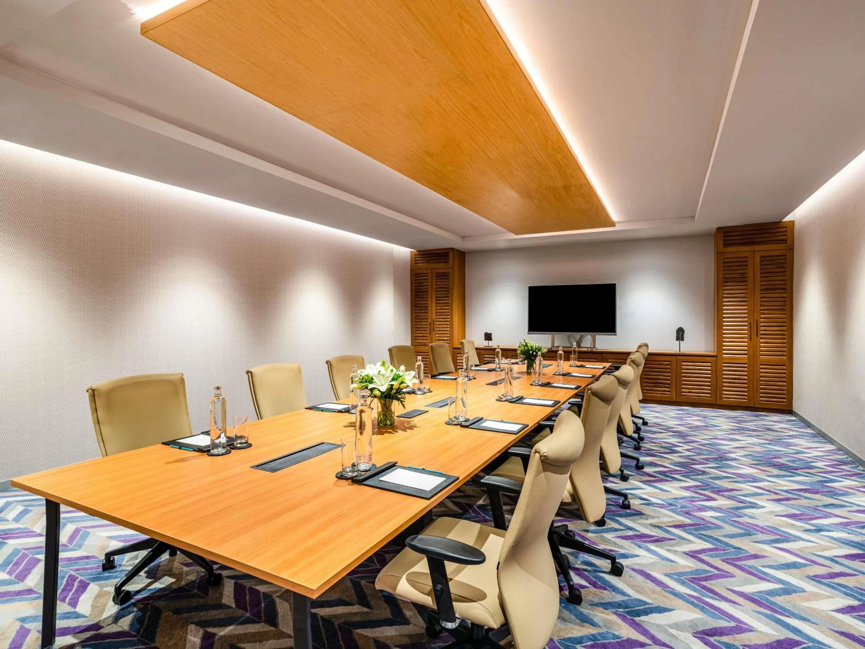 Meeting/conference room in Grand Mercure Bengaluru at Gopalan Mall - An Accor Brand