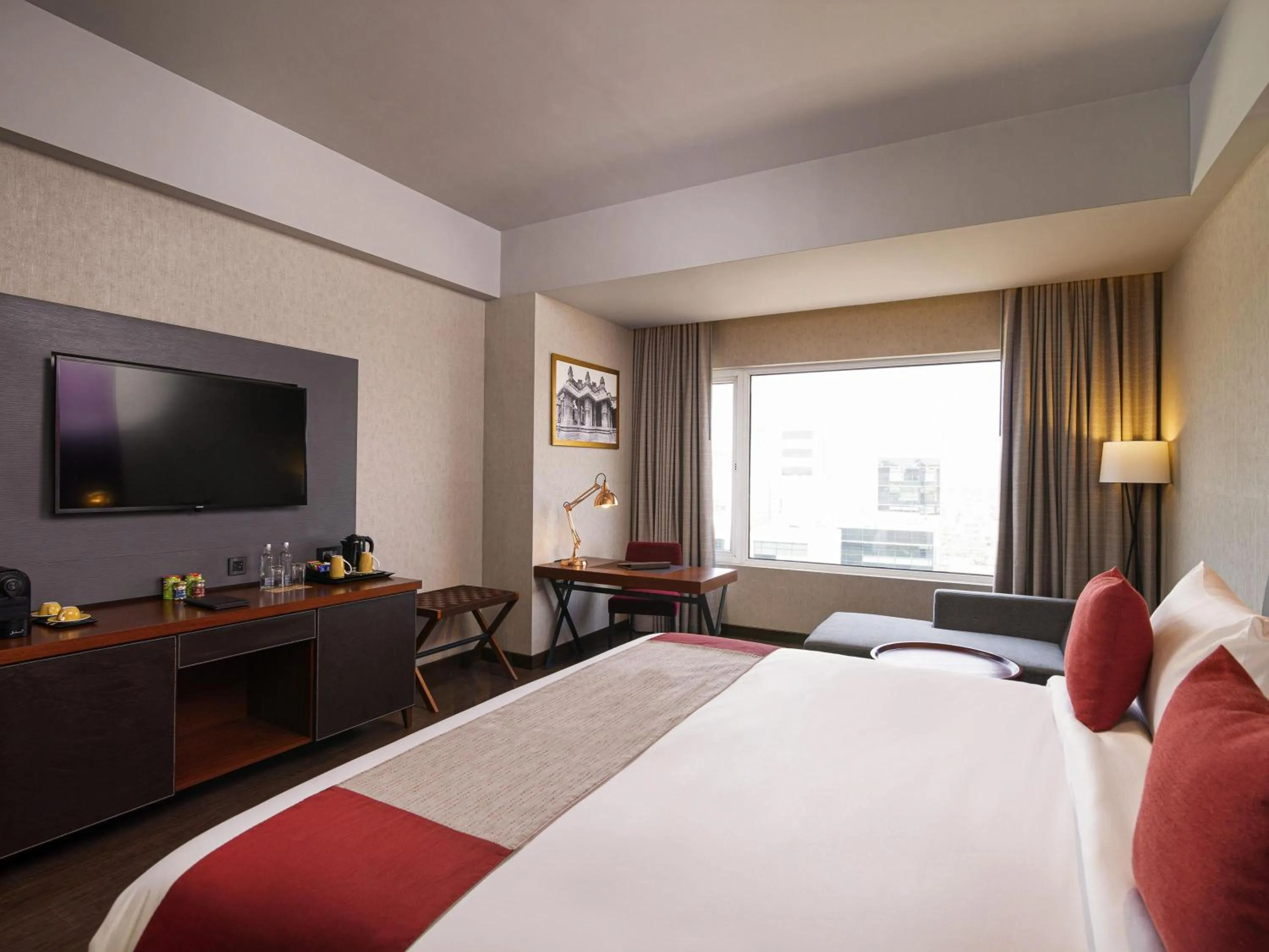 Bedroom, Bed in Grand Mercure Bengaluru at Gopalan Mall - An Accor Brand