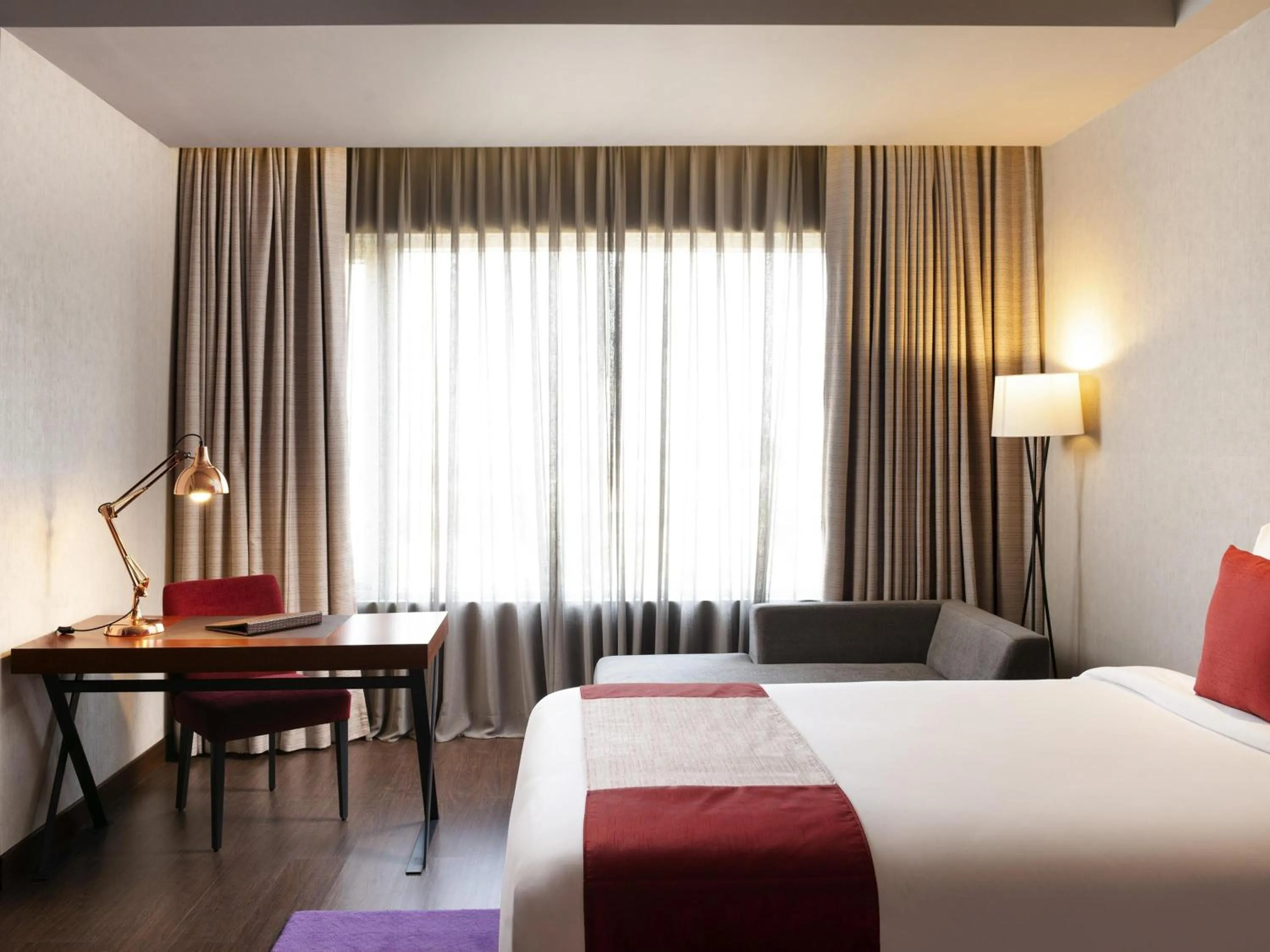 Bedroom, Bed in Grand Mercure Bengaluru at Gopalan Mall - An Accor Brand