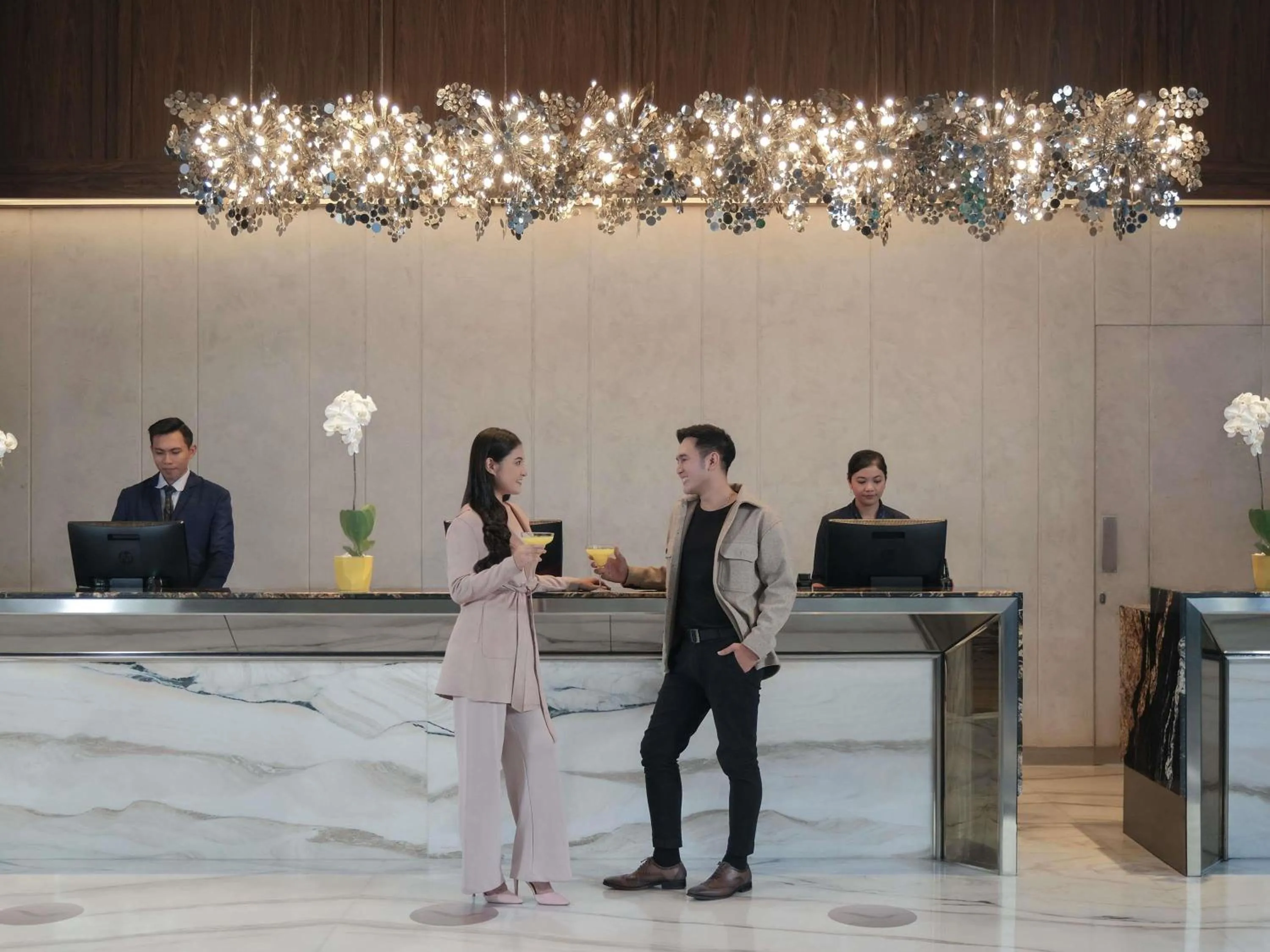 Lounge or bar in Movenpick Surabaya City