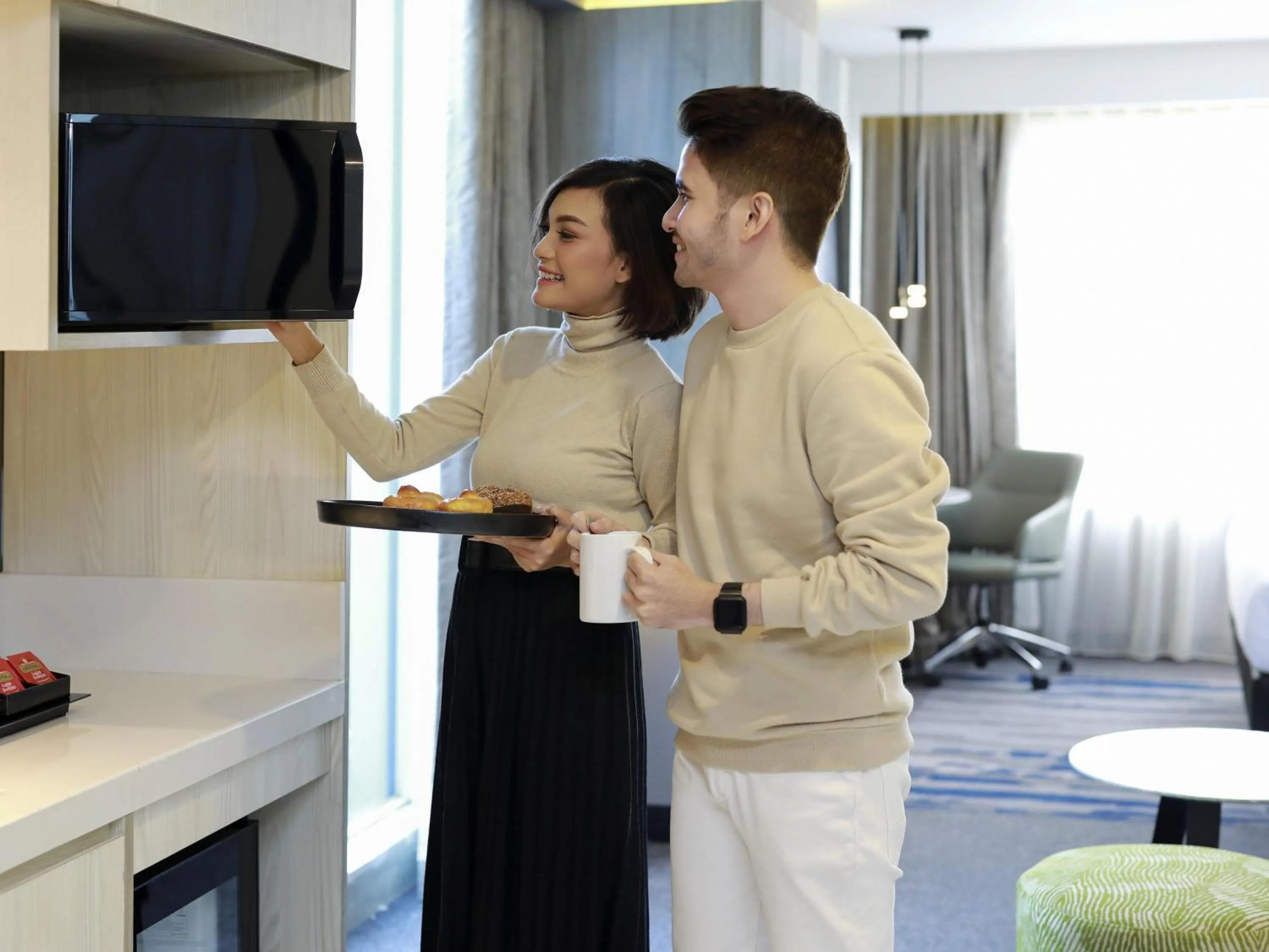 Bedroom in Novotel Suites Yogyakarta Malioboro