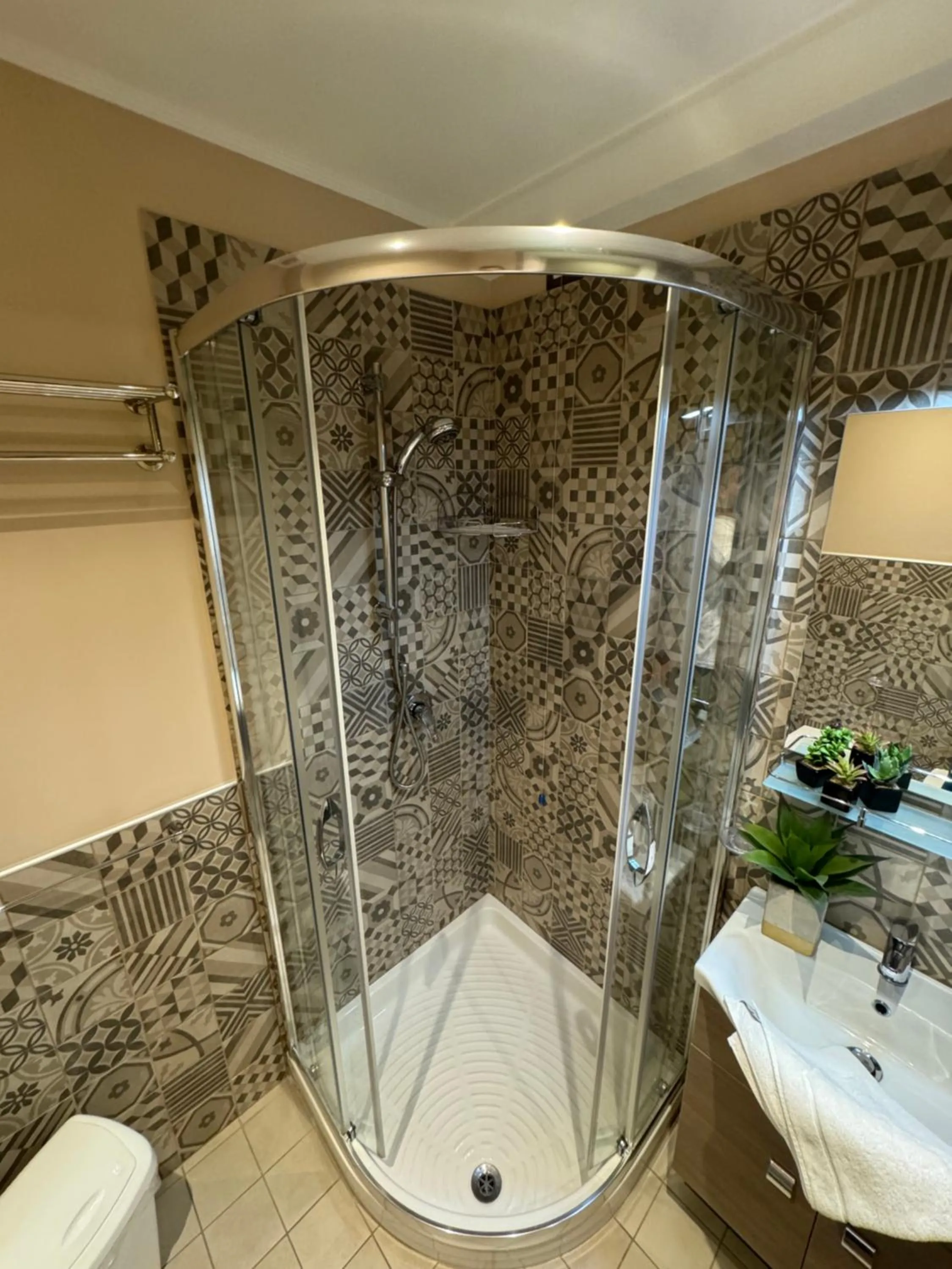 Shower in B&B Fiorentino