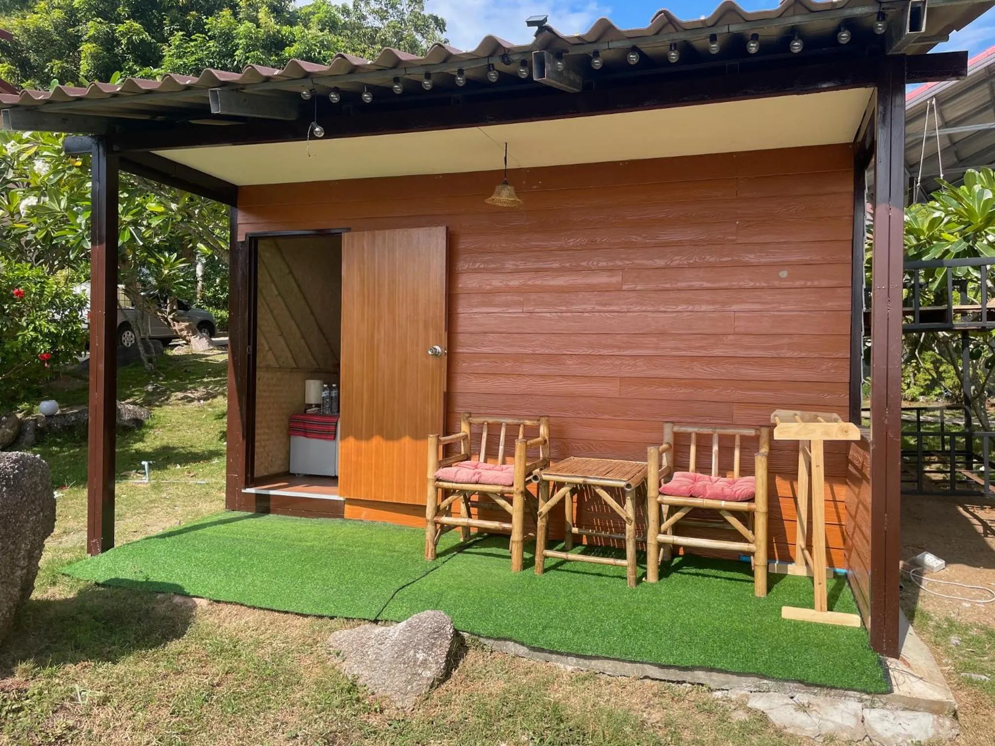 Seating area in Sairee View Resort