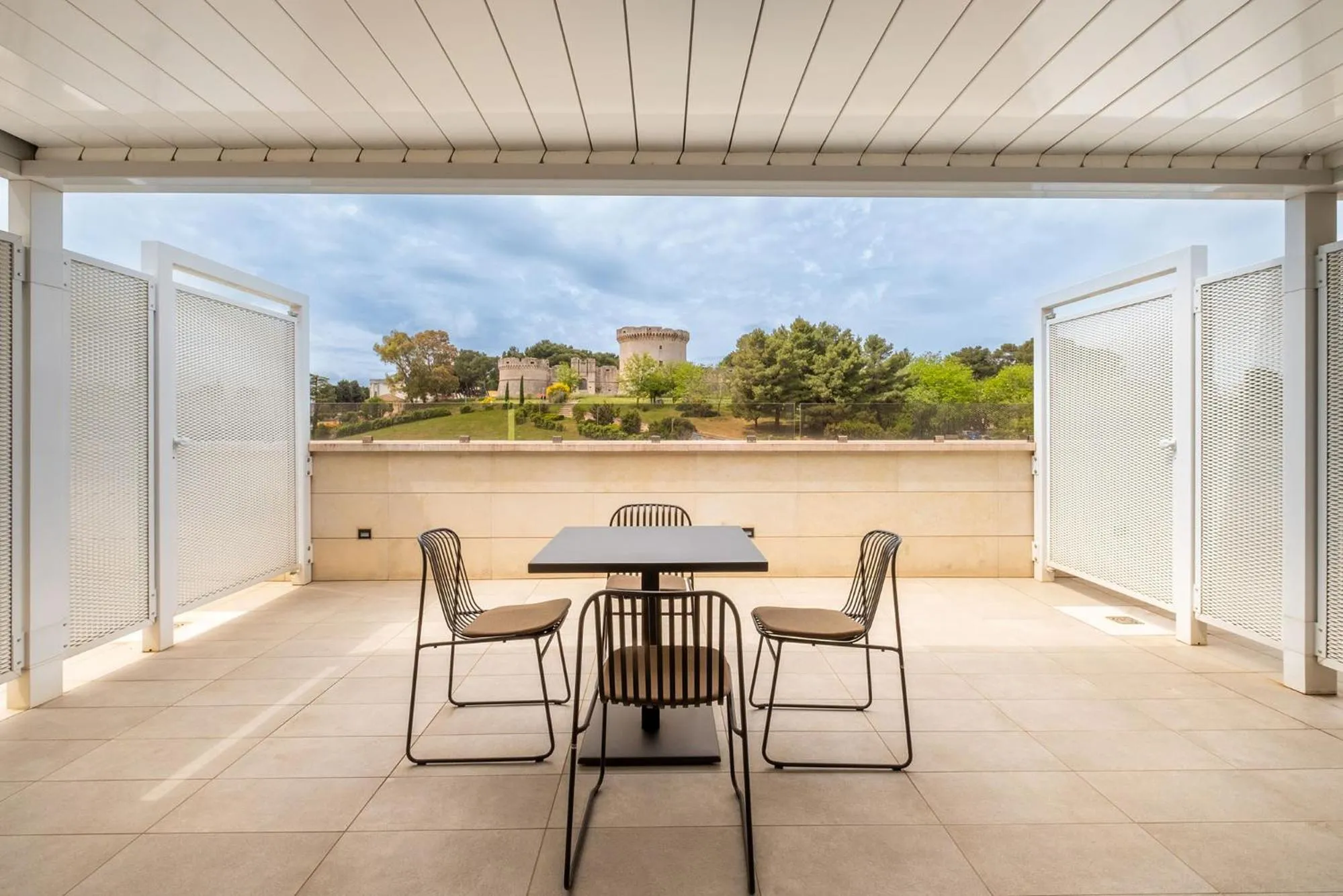 Patio in Eurostars Matera La Suite