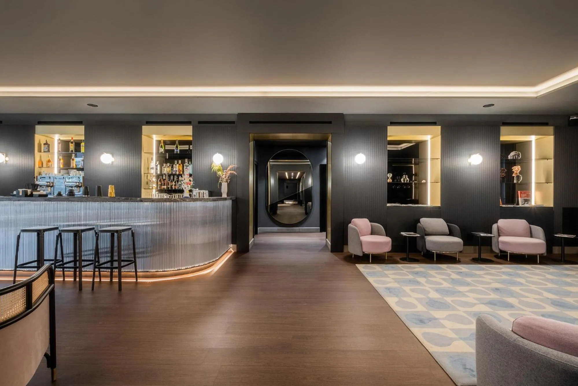 Lounge or bar in Eurostars Matera La Suite