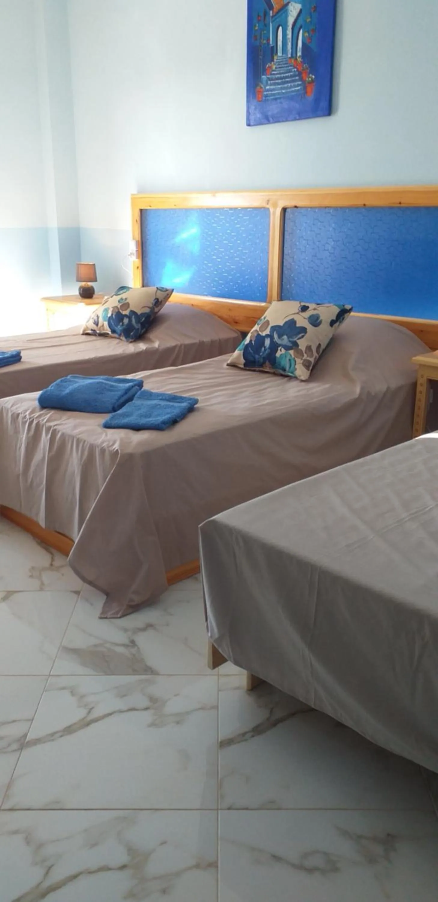 Bed in MAISON D’HÔTE LES TORTUES -