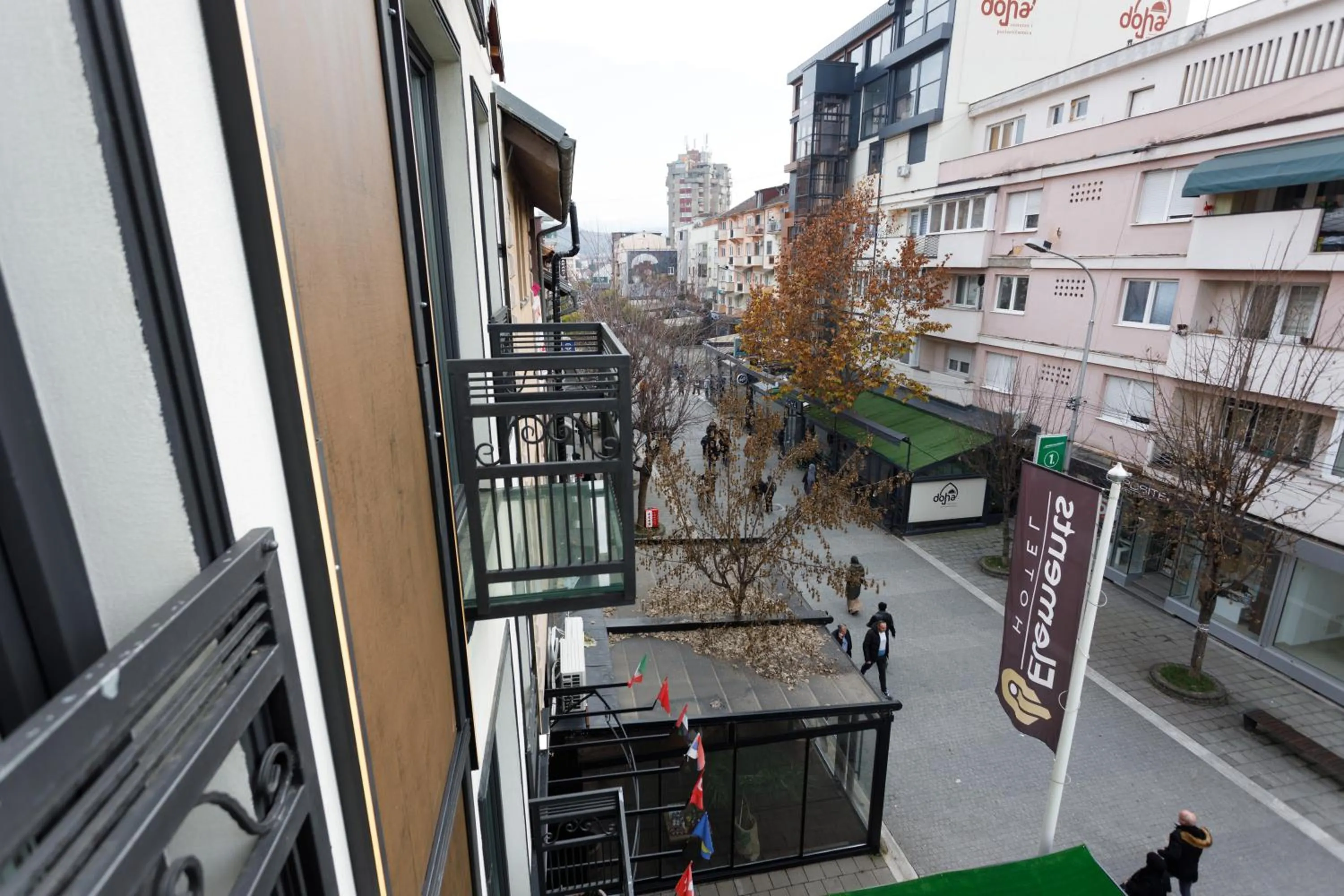 City view in Hotel Elements