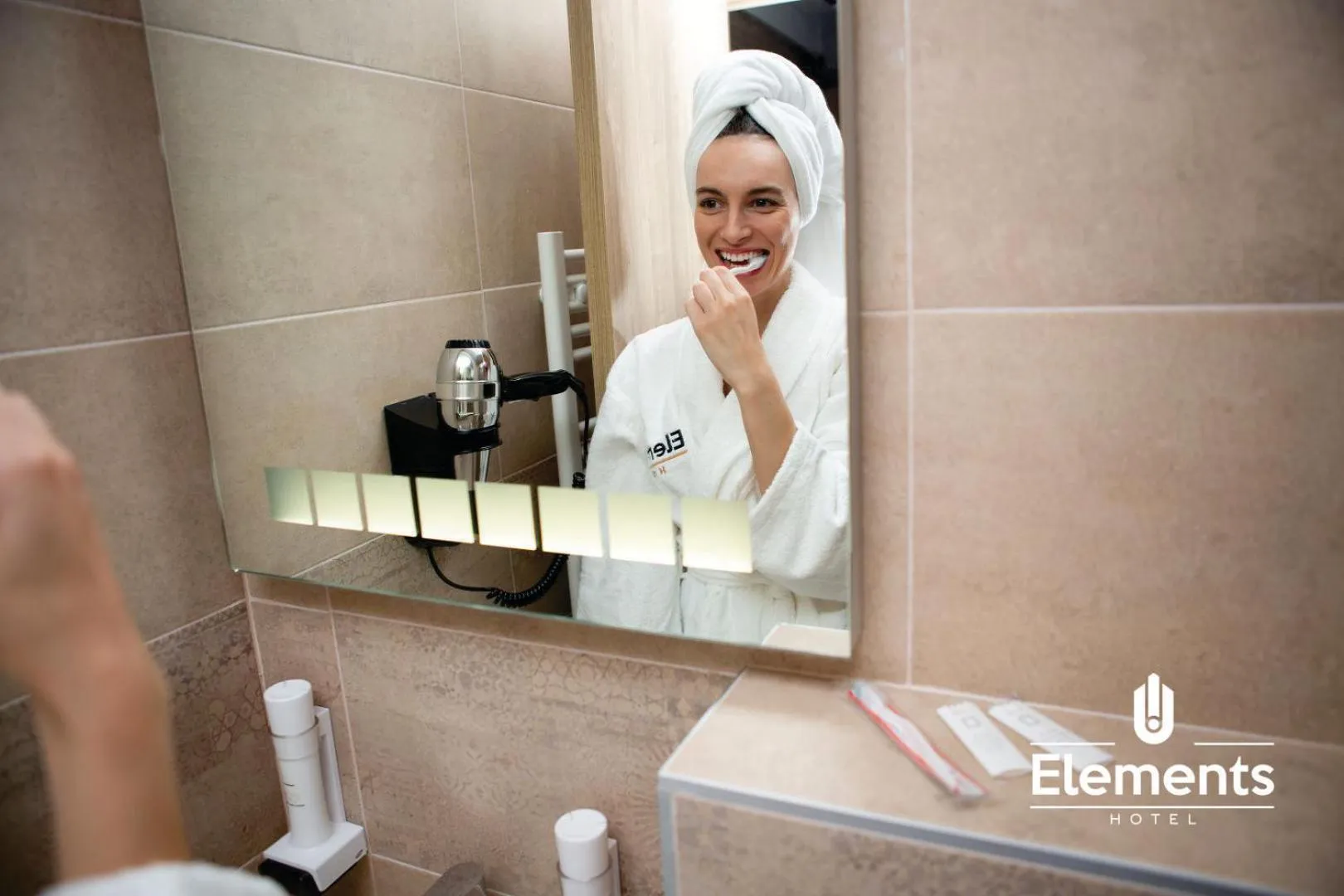 Bathroom in Hotel Elements