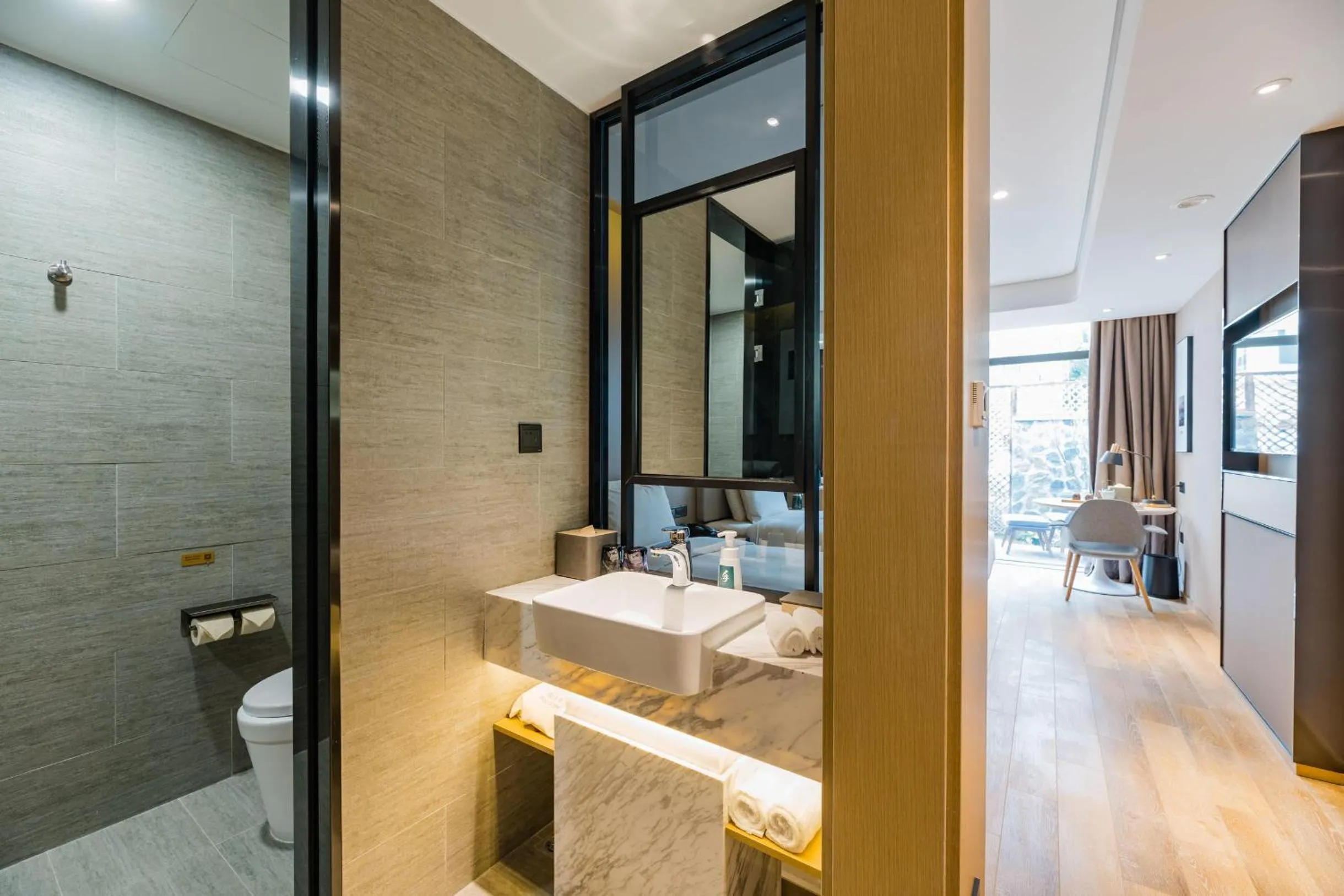 Toilet in Atour S Hotel Lujiazui Oriental Pearl Shanghai