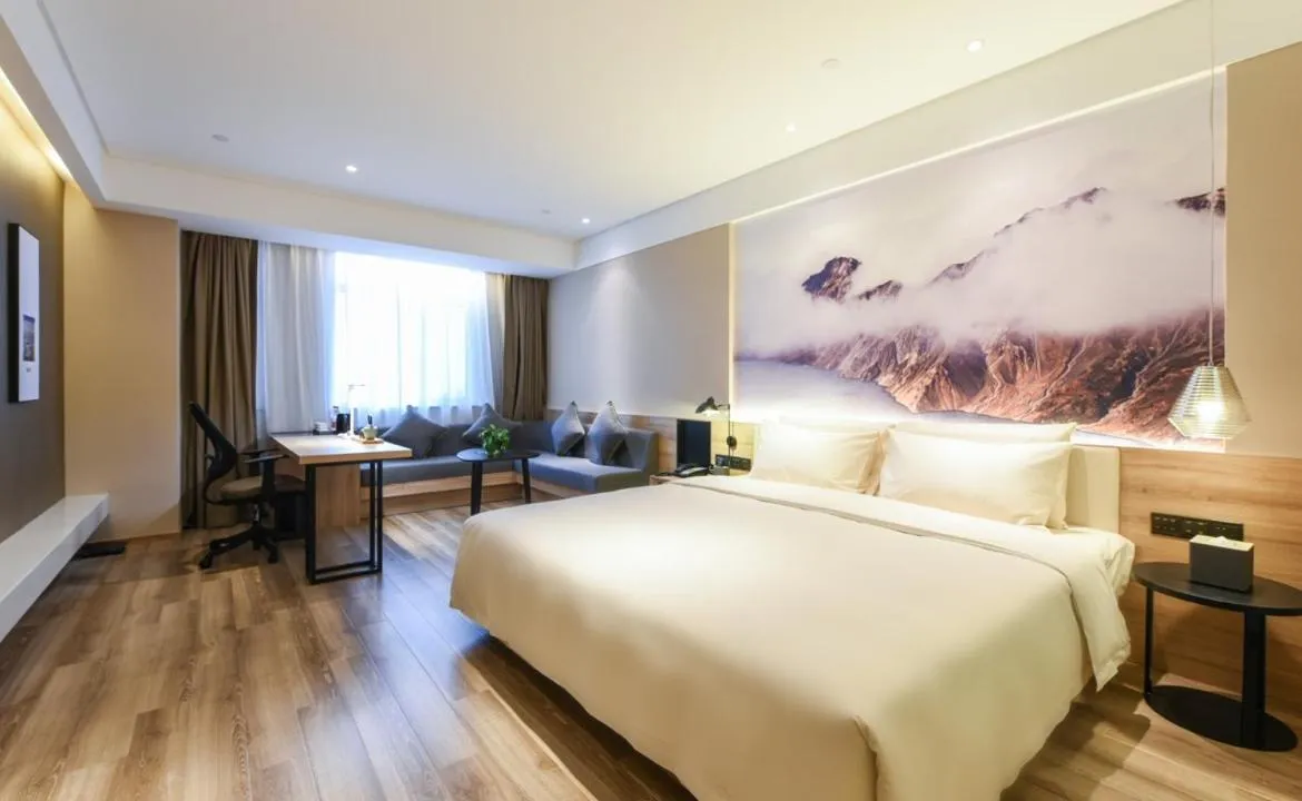 Bed in Atour Hotel High Tech Changchun