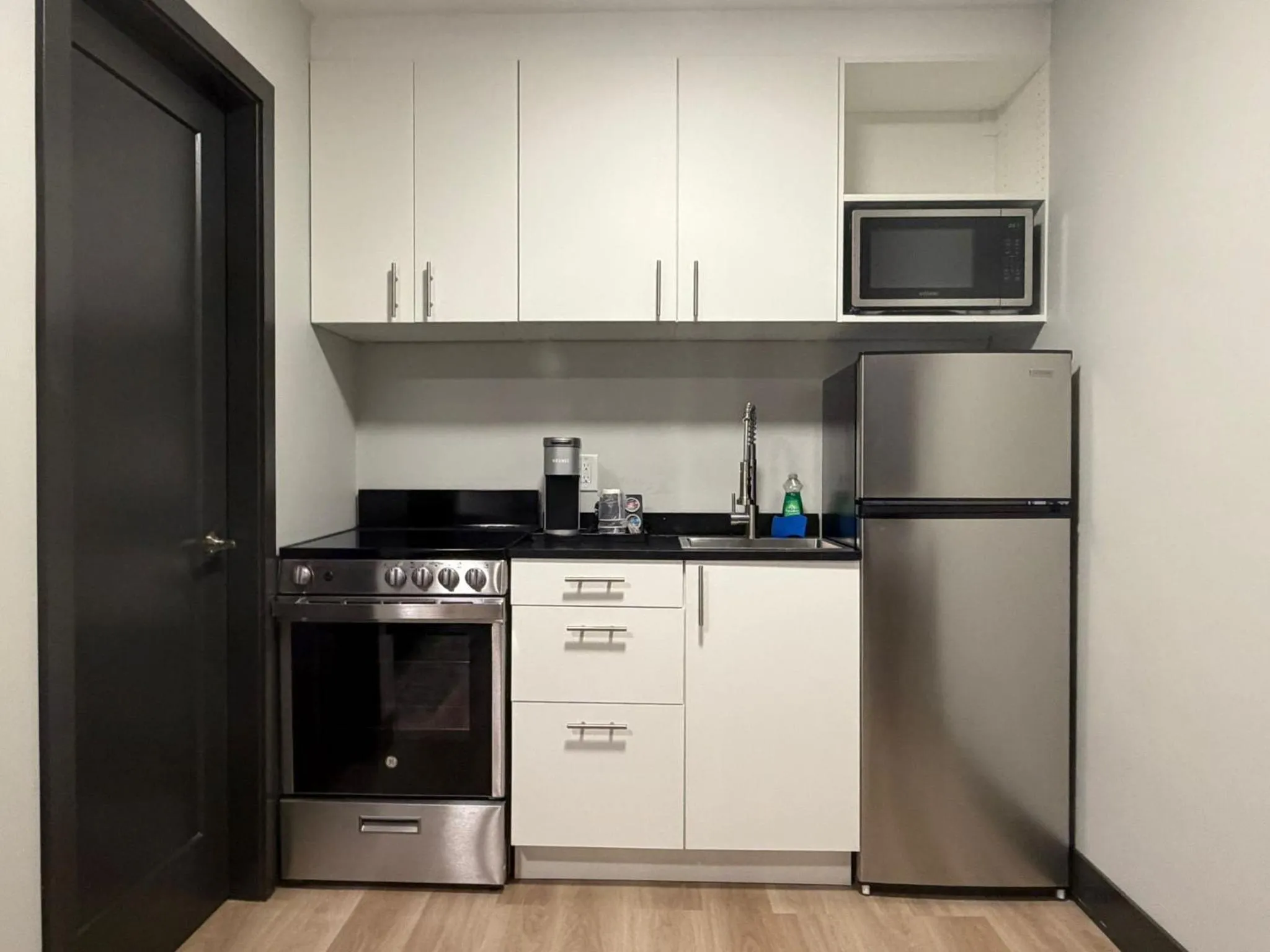 Kitchen or kitchenette in VIP Motel