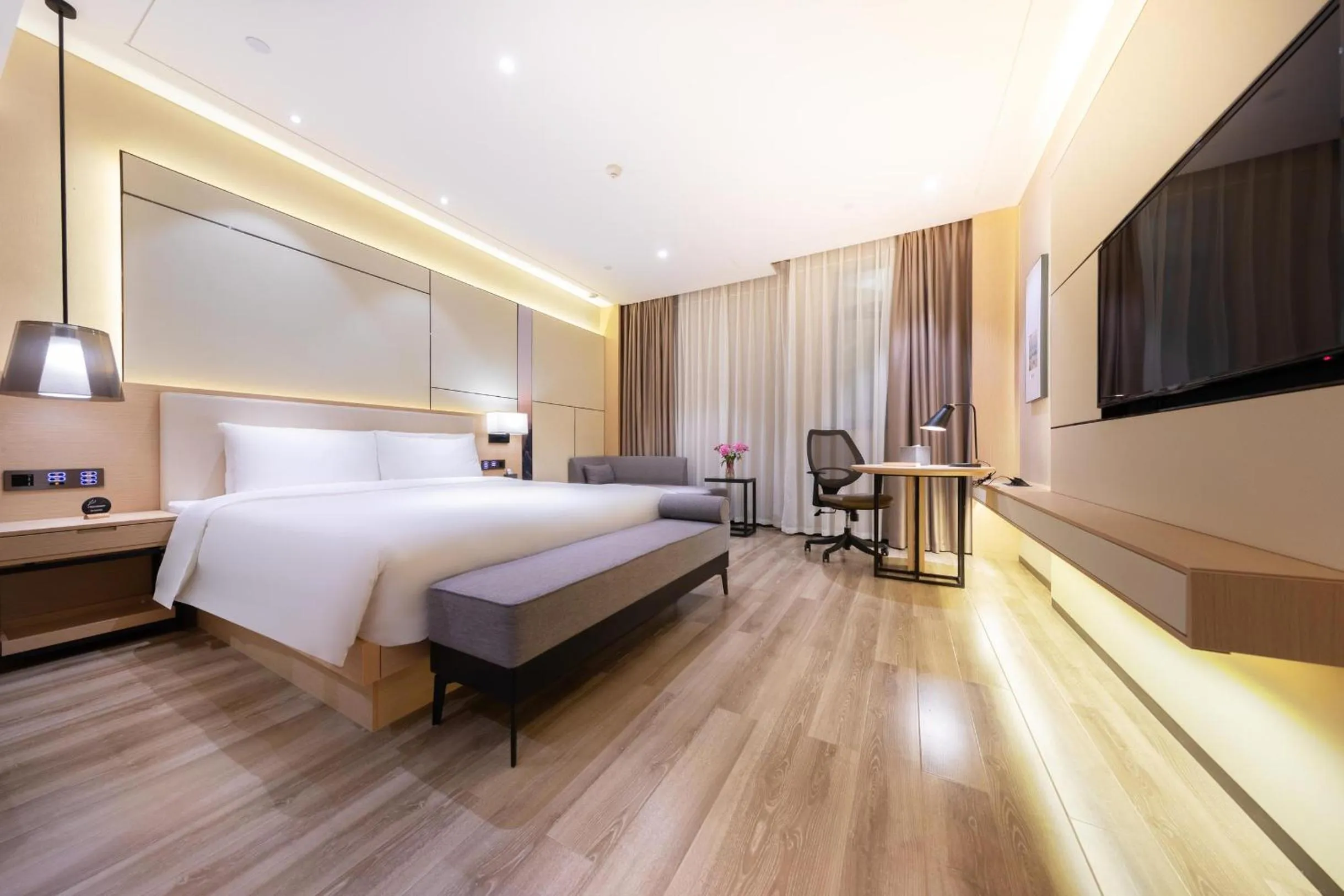 Bed in Atour Hotel Furong Middle Road Changsha