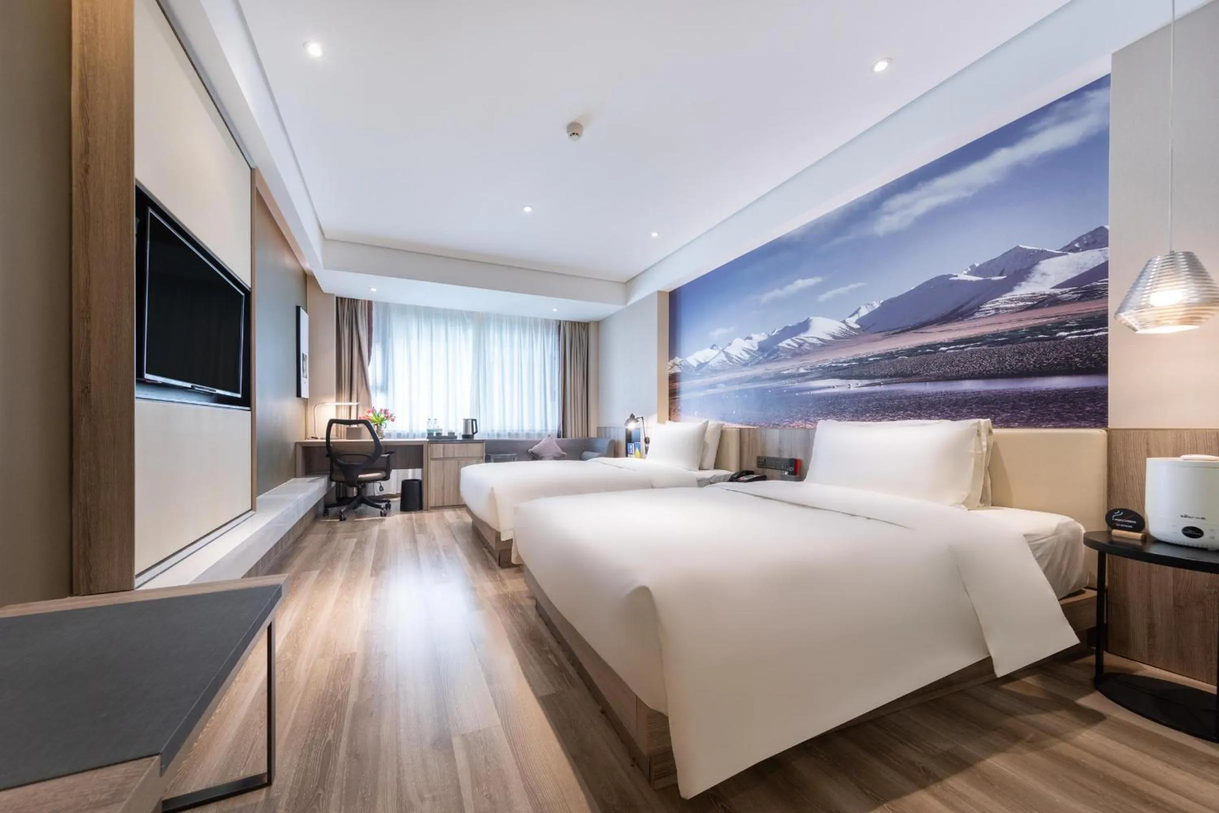 Bed in Atour Hotel Potala Palace Lhasa