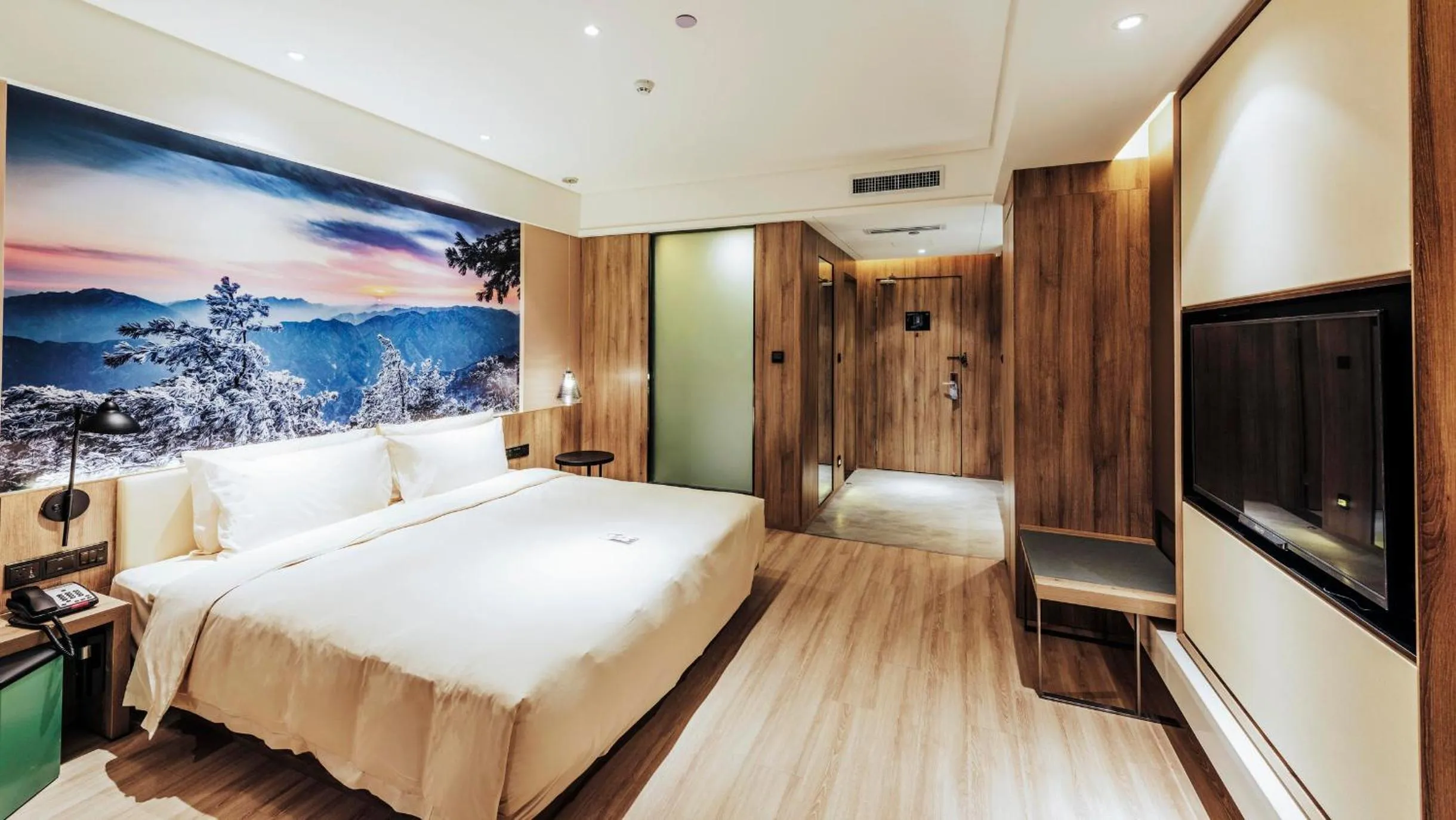 Bed in Atour Hotel North High Speed Railway Station Xi'an