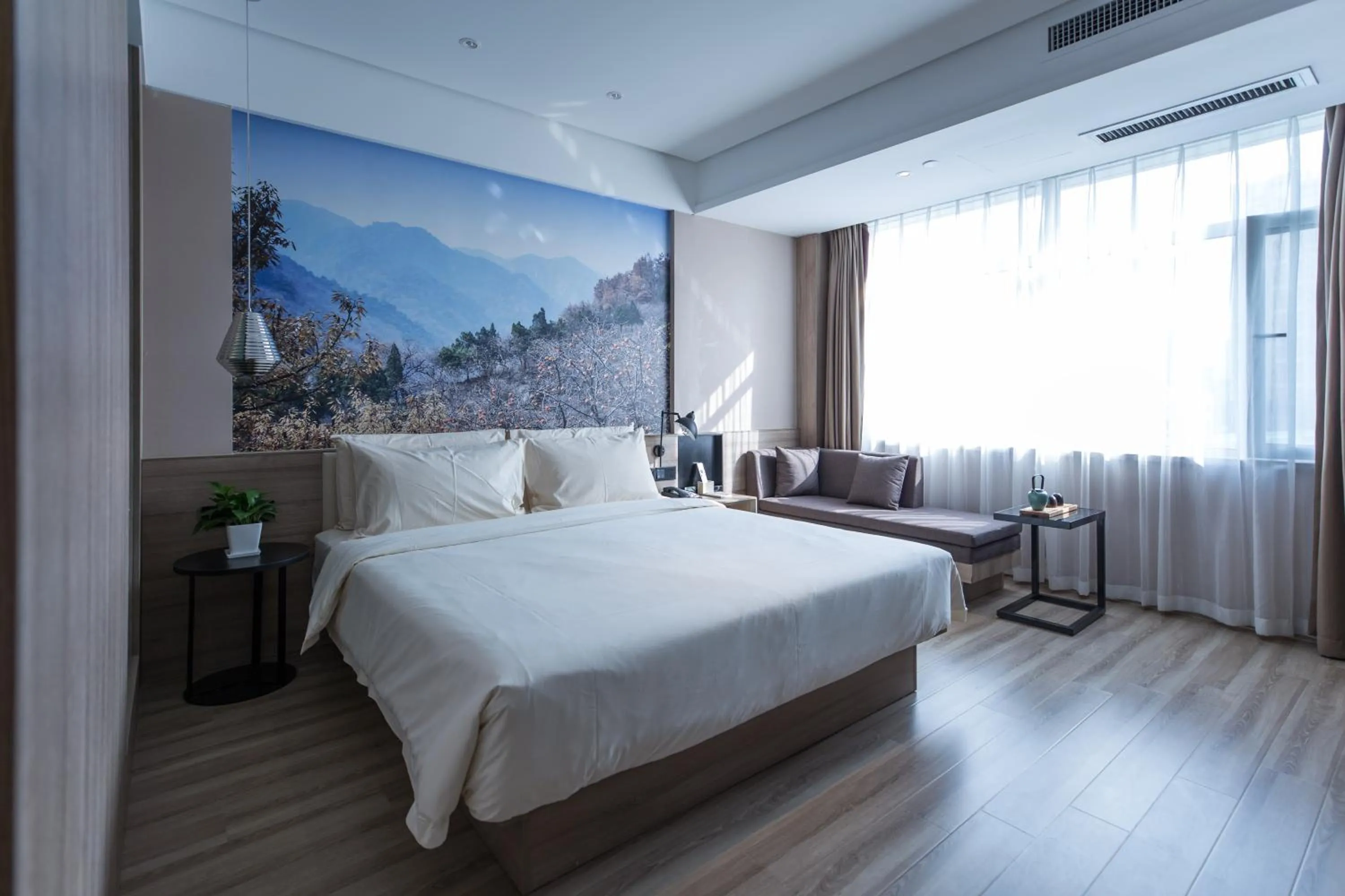 Bed in Atour Hotel Yingxiongshan Road Jinan