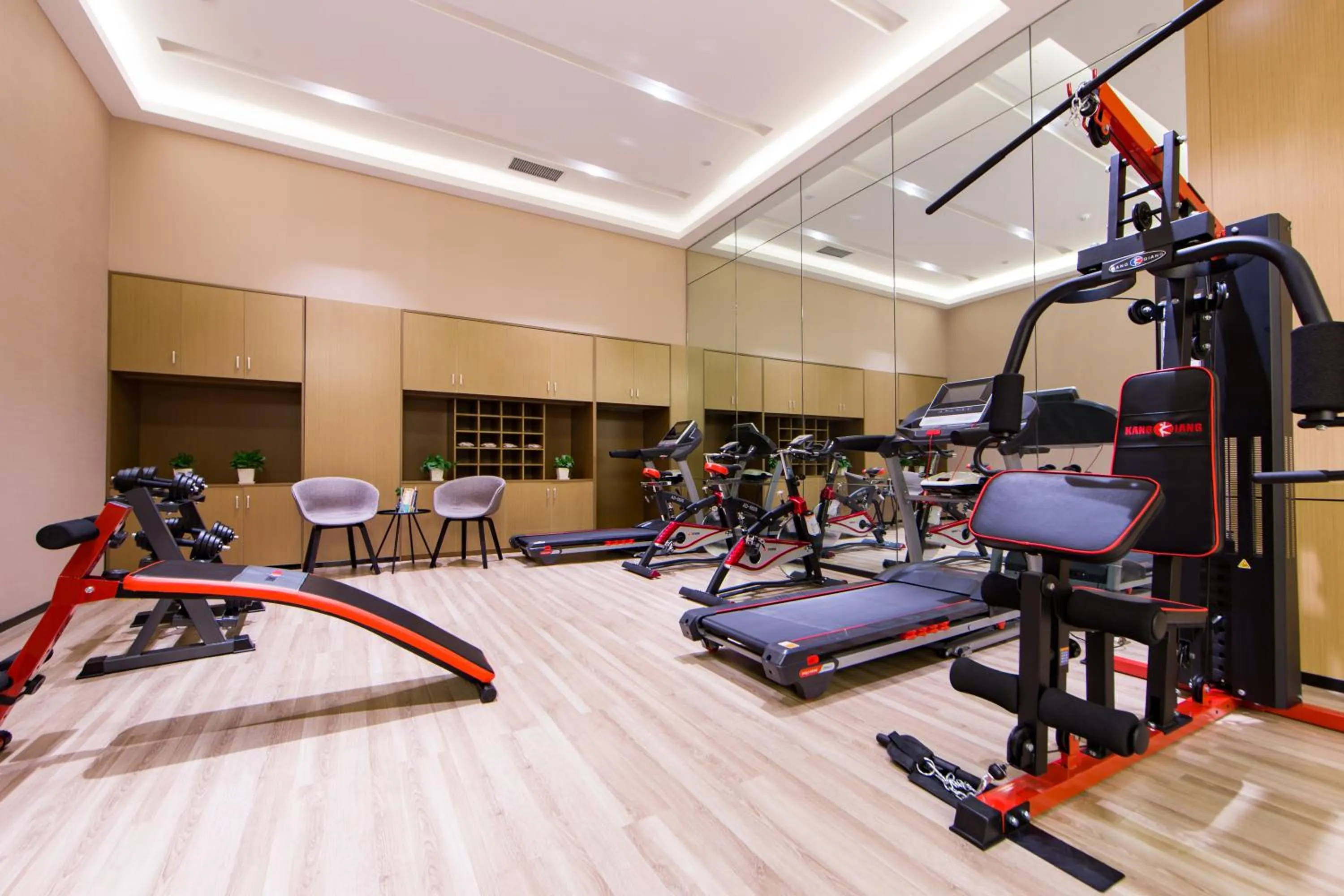 Fitness centre/facilities in Atour Hotel Yingxiongshan Road Jinan