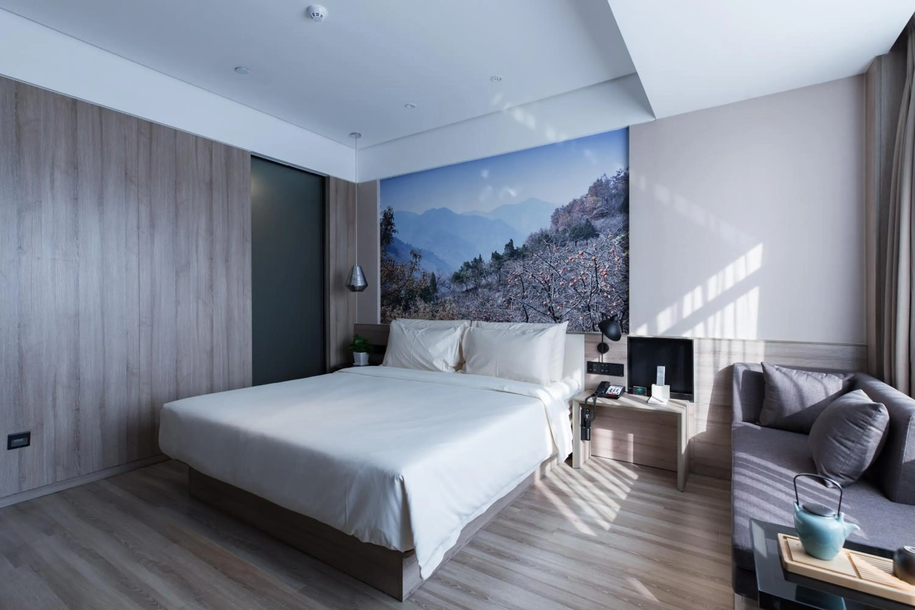 Bed in Atour Hotel Yingxiongshan Road Jinan