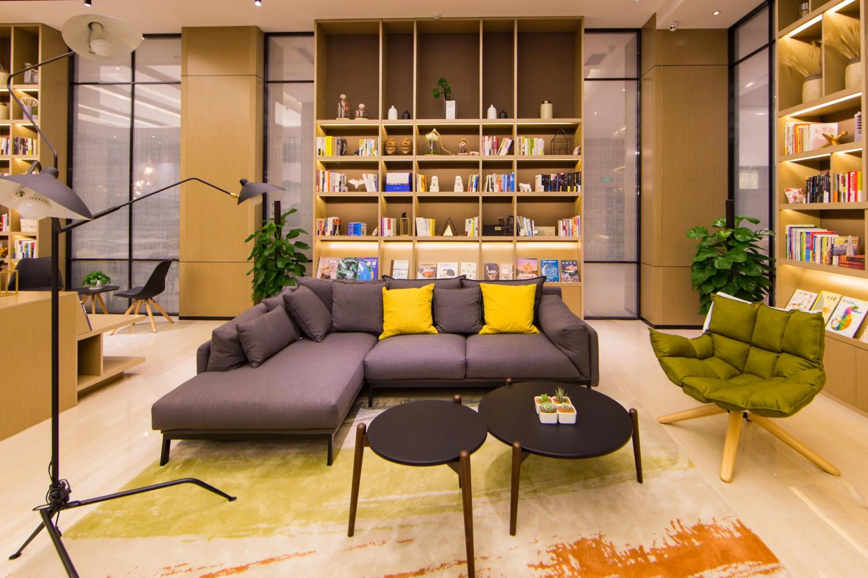 Lobby or reception in Atour Hotel Yingxiongshan Road Jinan