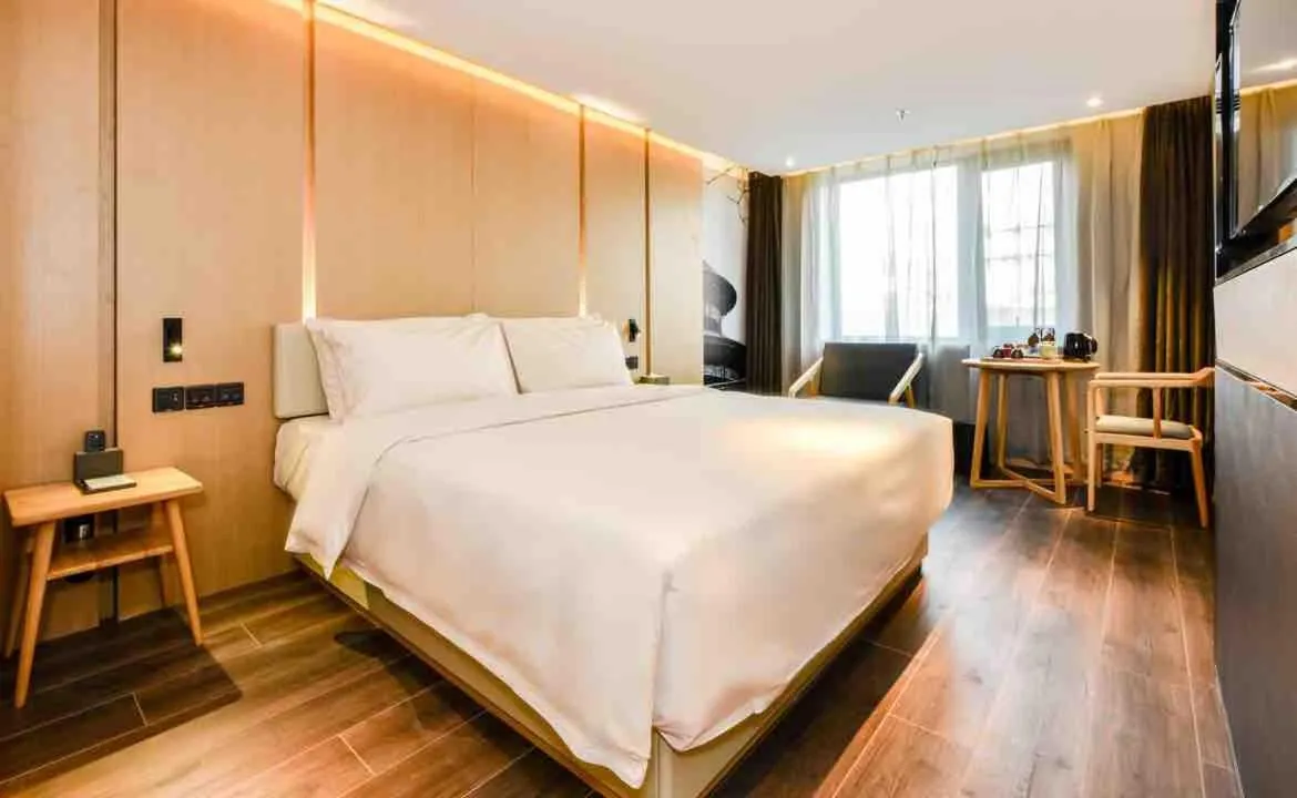 Bed in Atour Hotel South Luogu Lane Beijing