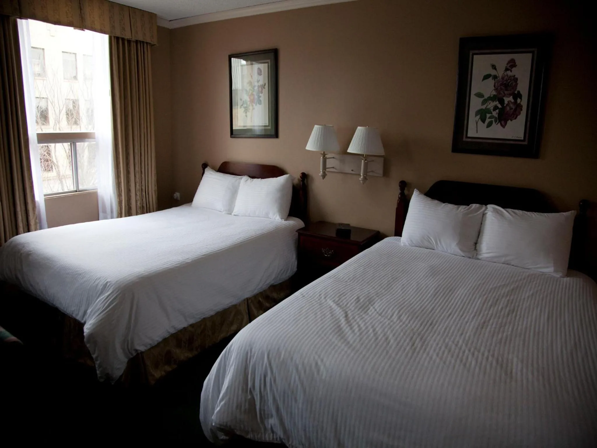 Bed in Hotel Senator