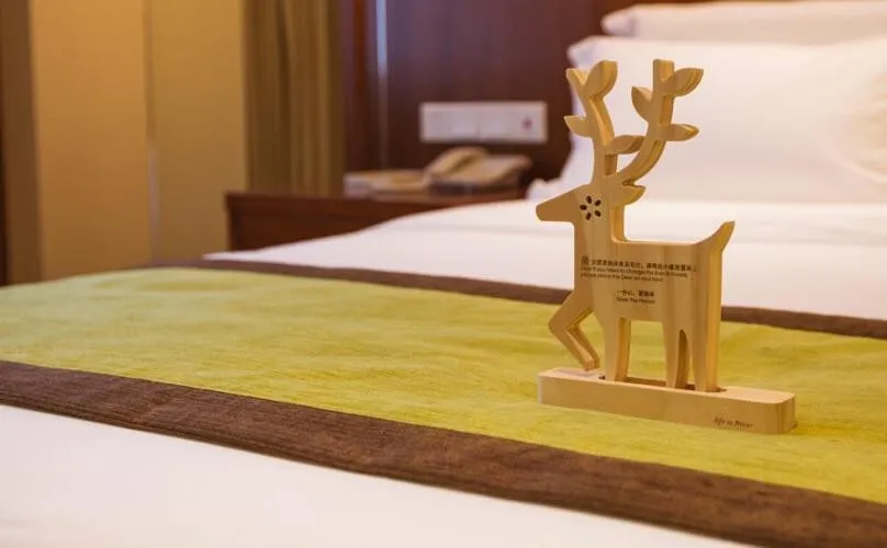 Bed in Atour Hotel Wangfujing Ave Xinjiekou Nanjing