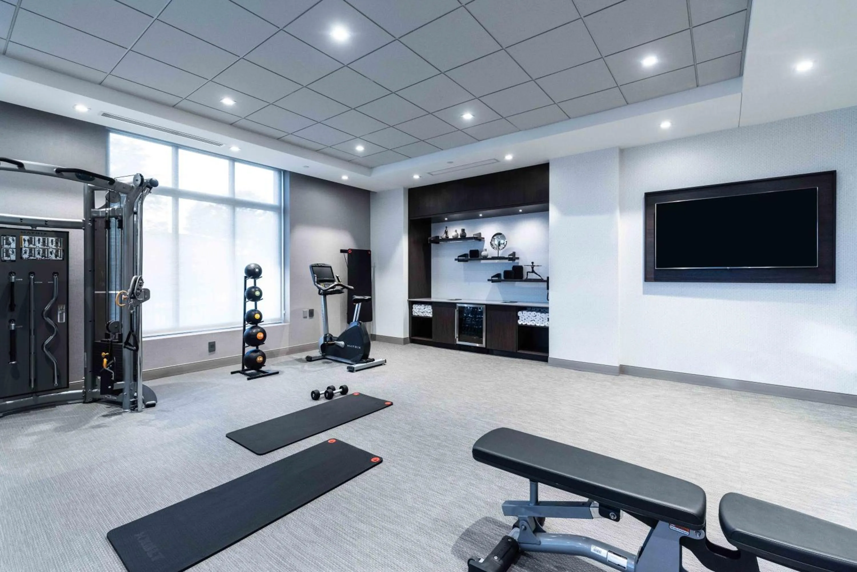 Fitness centre/facilities in Holiday Inn Express - Boston South - Quincy by IHG