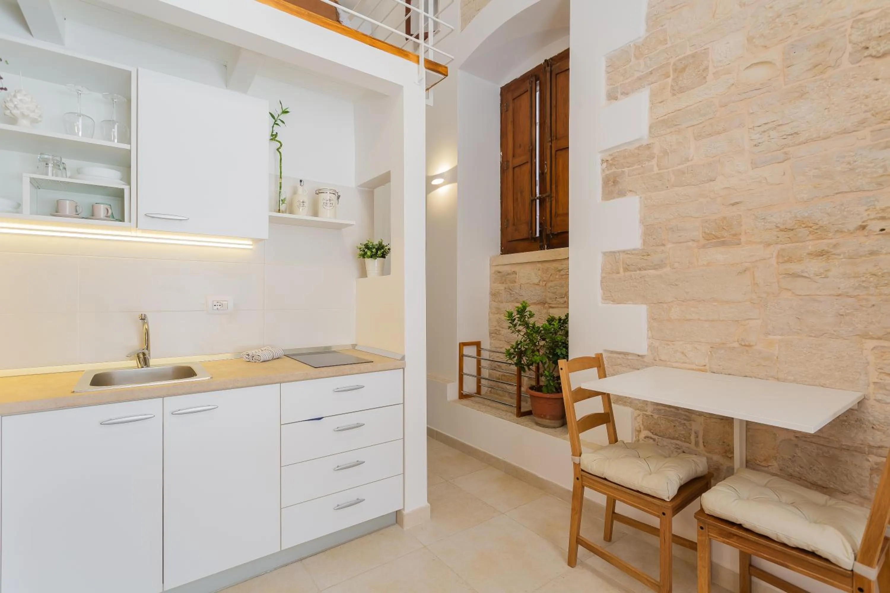 kitchen in Santaló B&B