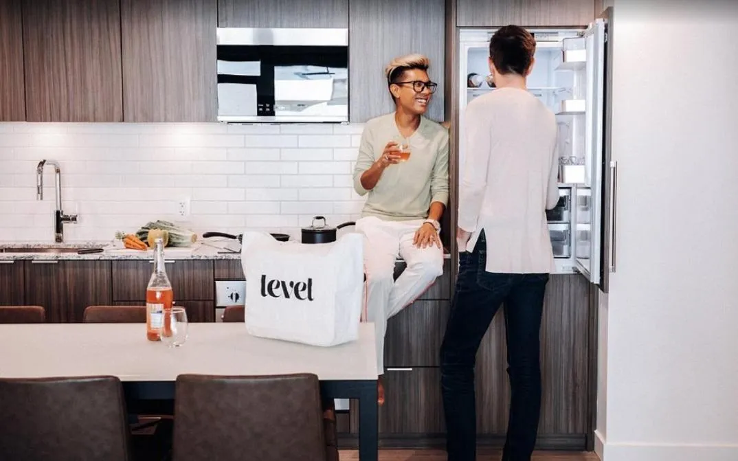 kitchen in Level Vancouver Yaletown - Seymour